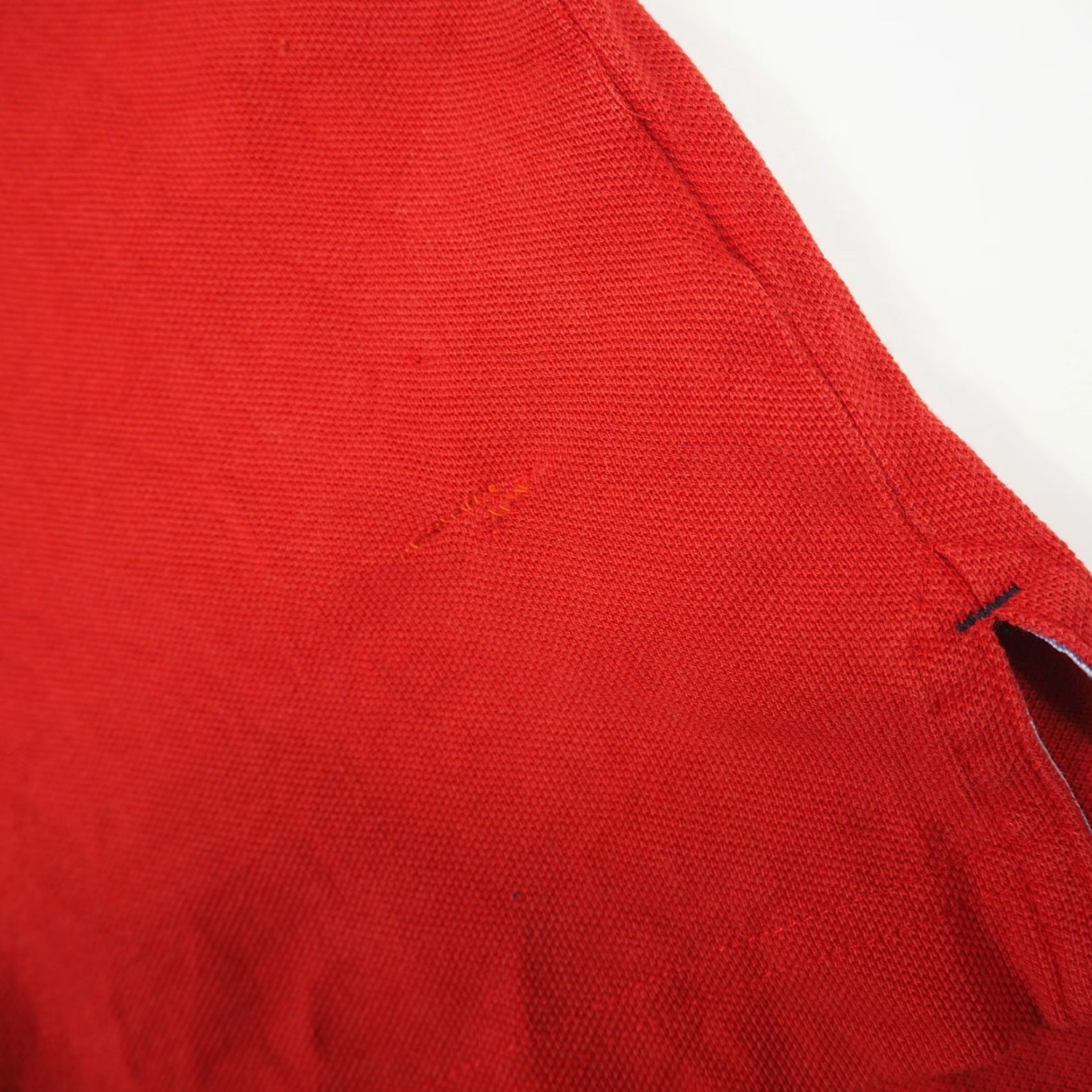 Tommy Hilfiger VINTAGE Tommy Hilfiger Red Short Sleeve Polo Shirt Distressed Men's XL Size US XL / EU 56 / 4 - 4 Thumbnail