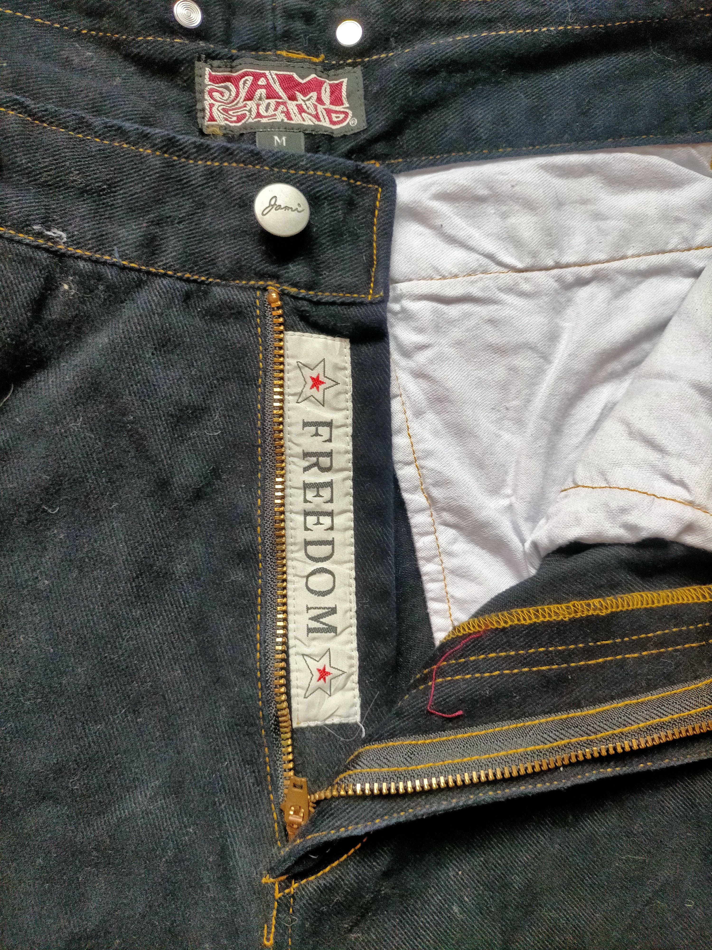 Japanese Brand Jami Island Cargo Baggy Hip Hop Style Jeans Size US 34 / EU 50 - 9 Thumbnail