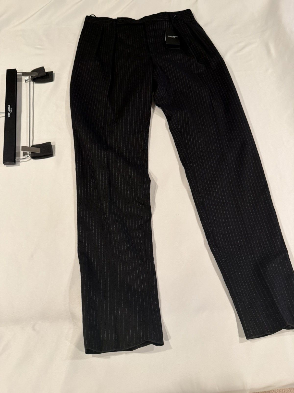 Saint Laurent Paris Saint laurent mens 2022 striped pants. 48/32. $1350 Size US 32 / EU 48 - 2 Thumbnail
