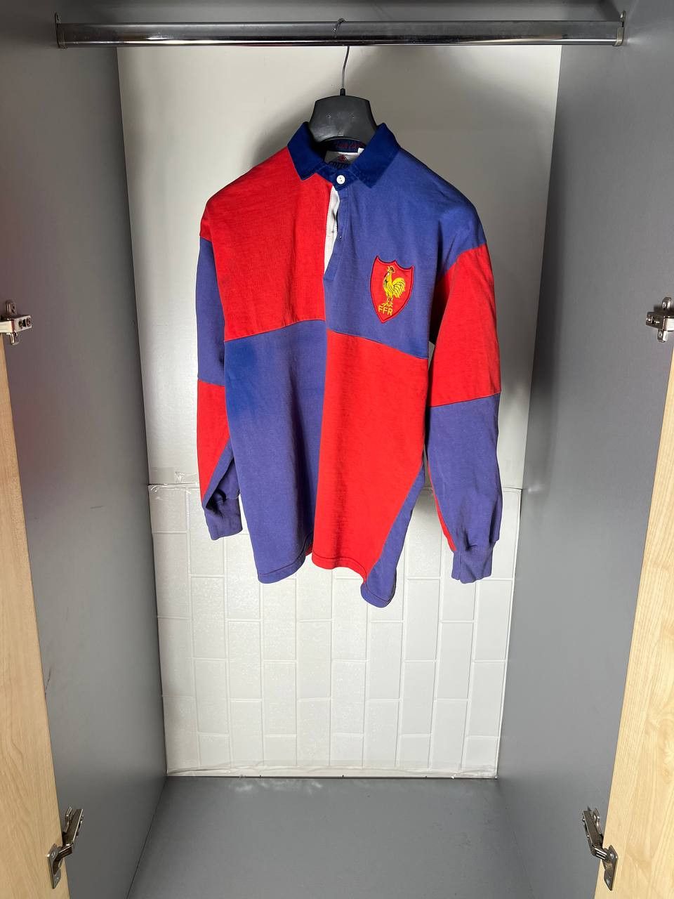 Canterbury of New Zealand VINTAGE COTTON TRADERS OXFORD FRANCE RUGBY JERSEY RETRO 90s Size US S / EU 44-46 / 1 - 2 Thumbnail