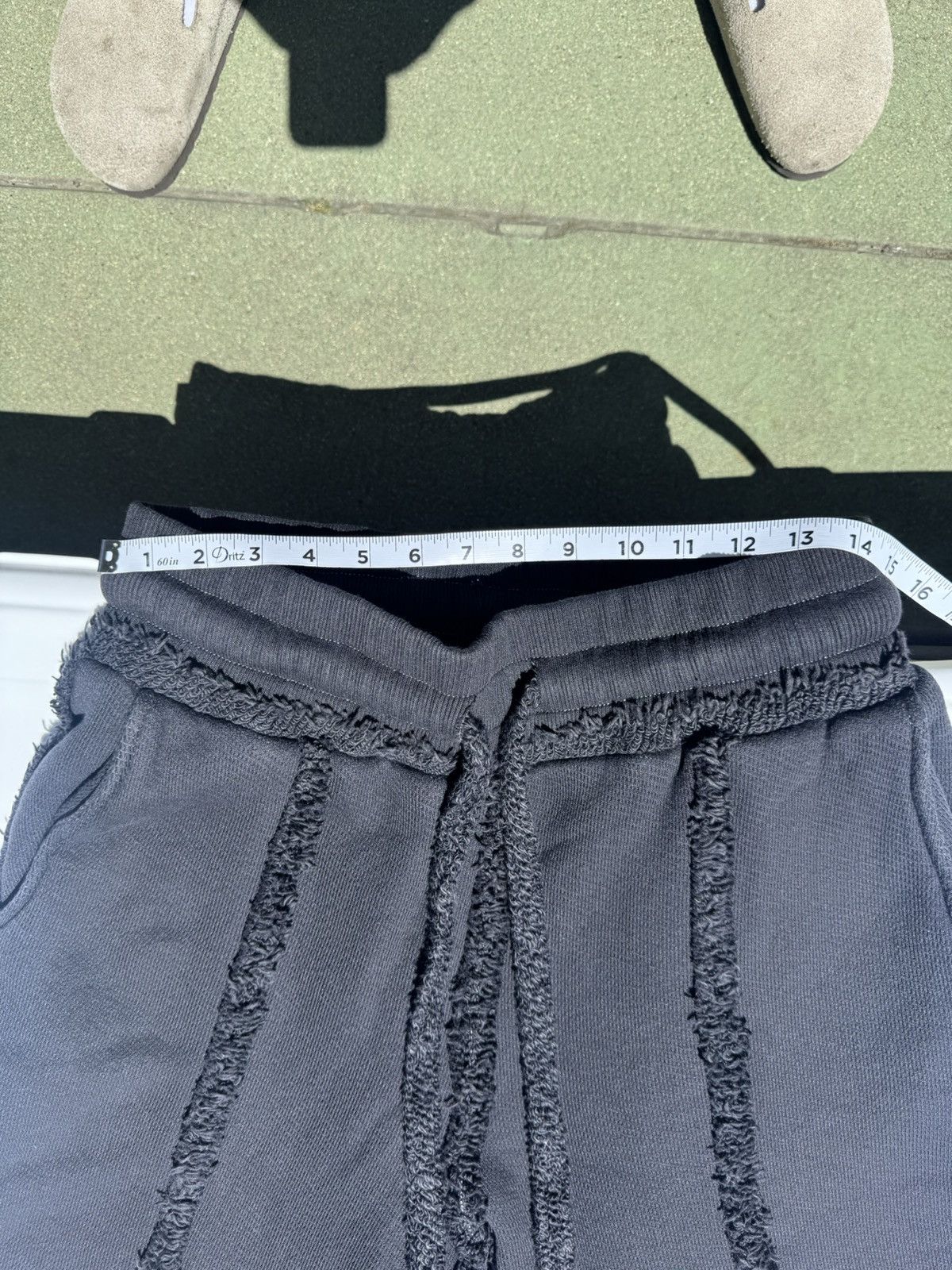 Other Soif De Luxe Vintage Black Phrayed Sweatpants Size US 34 / EU 50 - 3 Thumbnail
