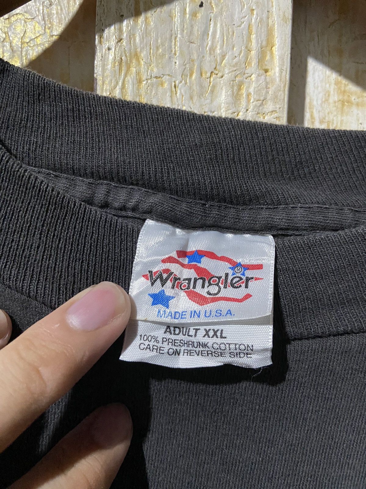 Vintage × Wrangler Vintage Wrangler rodeo it’s not just a sport fade T-Shirt xl Size US XL / EU 56 / 4 - 3 Thumbnail