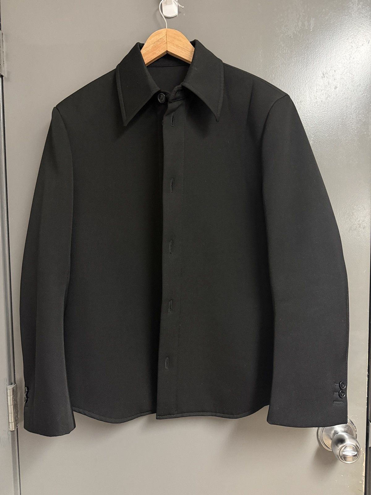 Bottega Veneta Bottega Veneta Structured Wool Jacket Size US S / EU 44-46 / 1 - 3 Thumbnail
