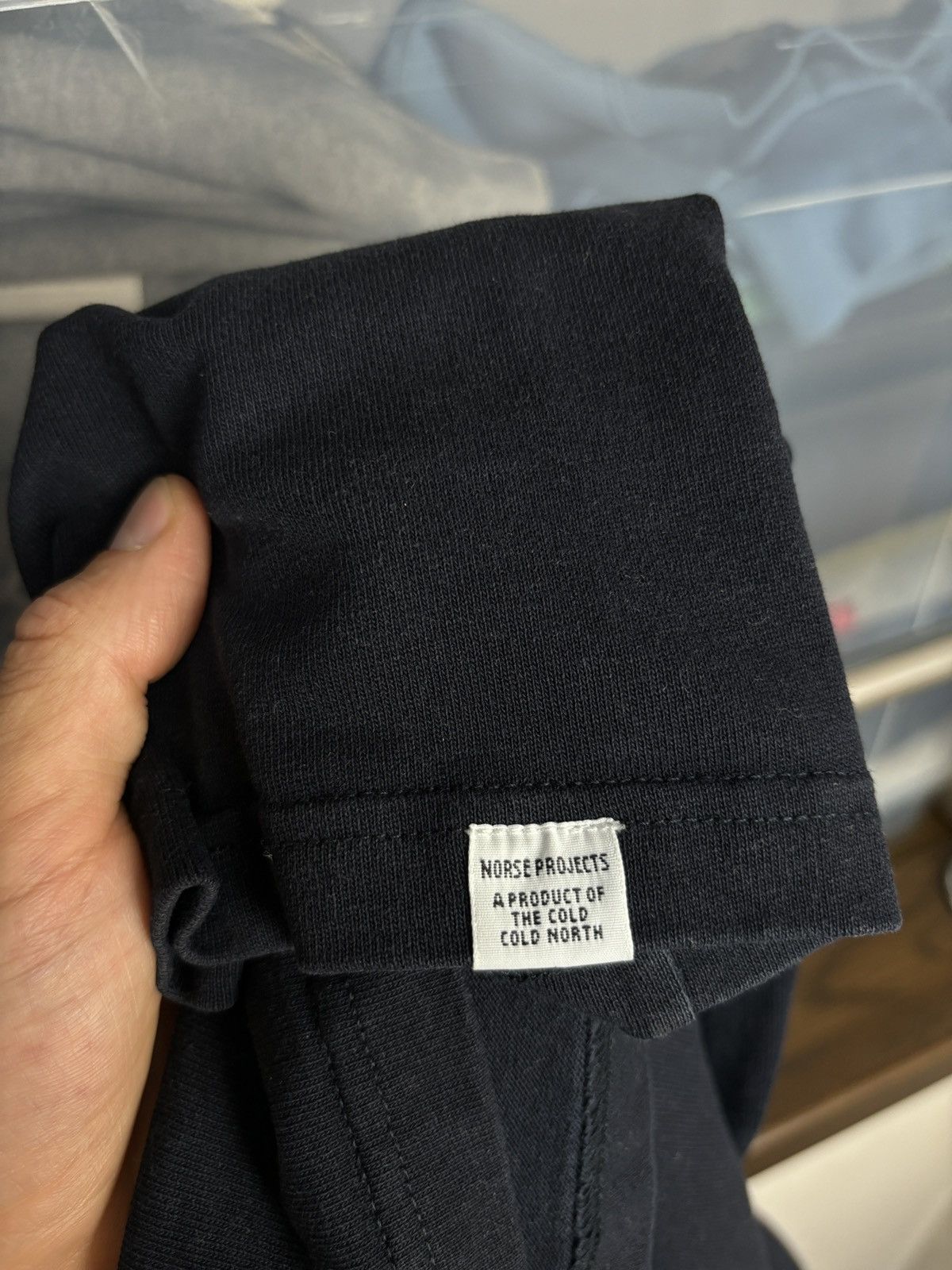 Norse Projects Norse Projects Dark Navy Johannes Pocket T-Shirt Size US L / EU 52-54 / 3 - 5 Thumbnail
