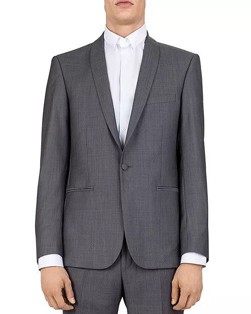 The Kooples $595 The Kooples Wool Suit Jacket with Micro Polka Dots Size 38R - 8 Thumbnail