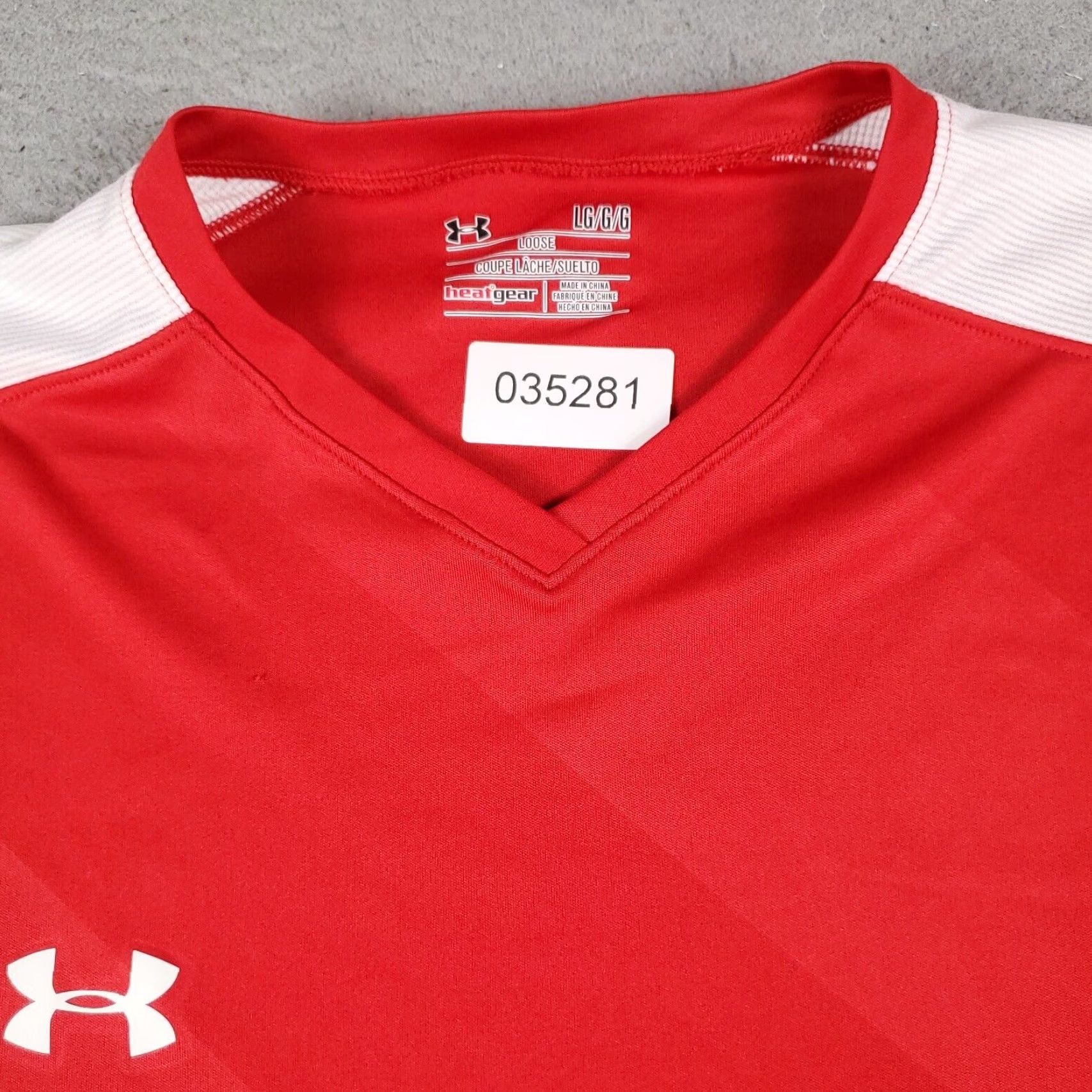 Under Armour Under Armour T Shirt Mens Large Red Active Wear Short Sleeve Crew Neck Pullover Regular Basic Sports Logo 90s? Size US L / EU 52-54 / 3 - 3 Thumbnail