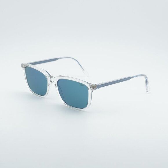 Dior Dior INDIOR S1I 85B7 Sunglasses Transparent Square Frame Size ONE SIZE - 1 Thumbnail