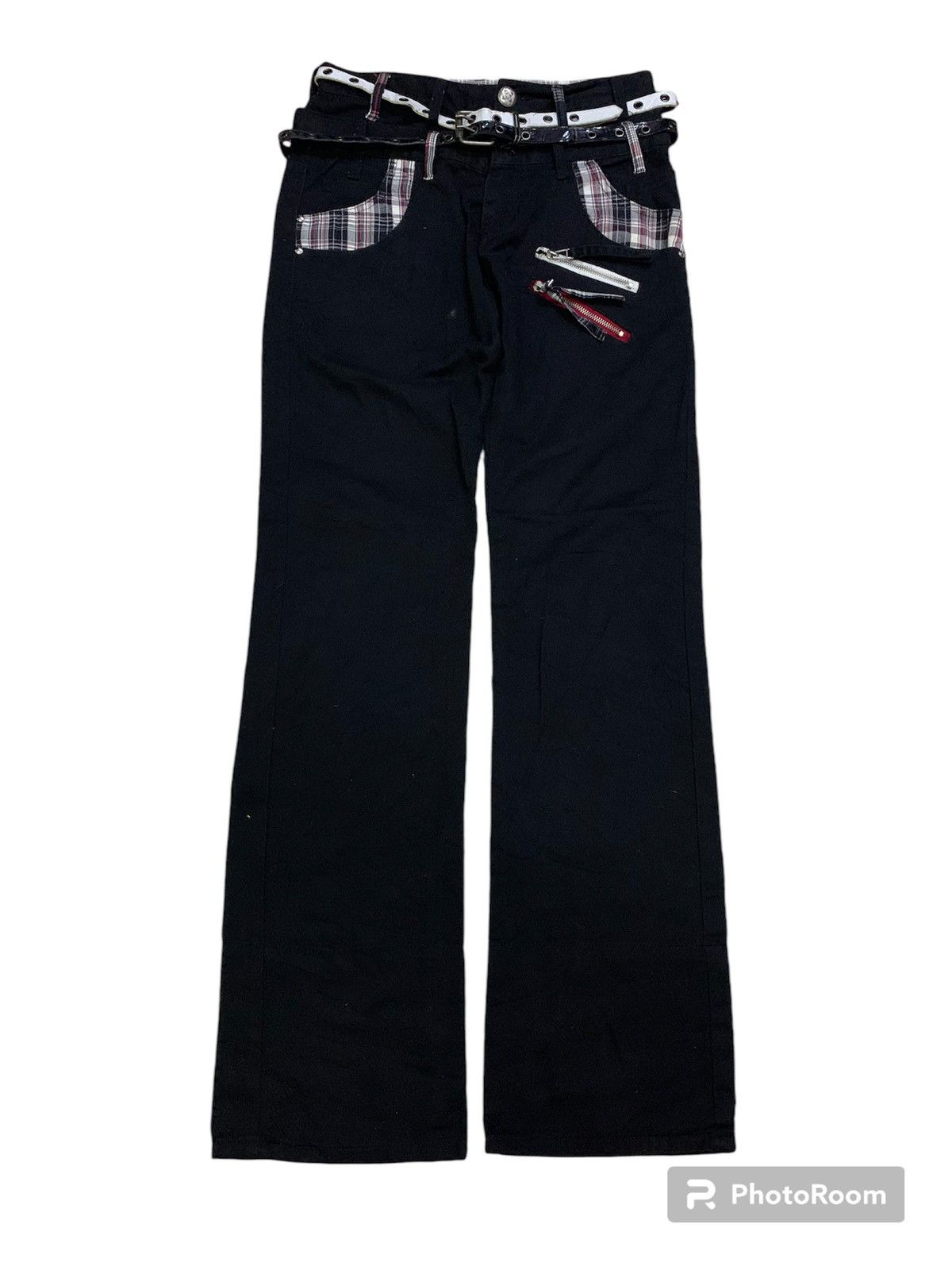 Japanese Brand 💥Vintage Japanese Doublefocus Double Waist Pant Size US 28 / EU 44 - 1 Thumbnail