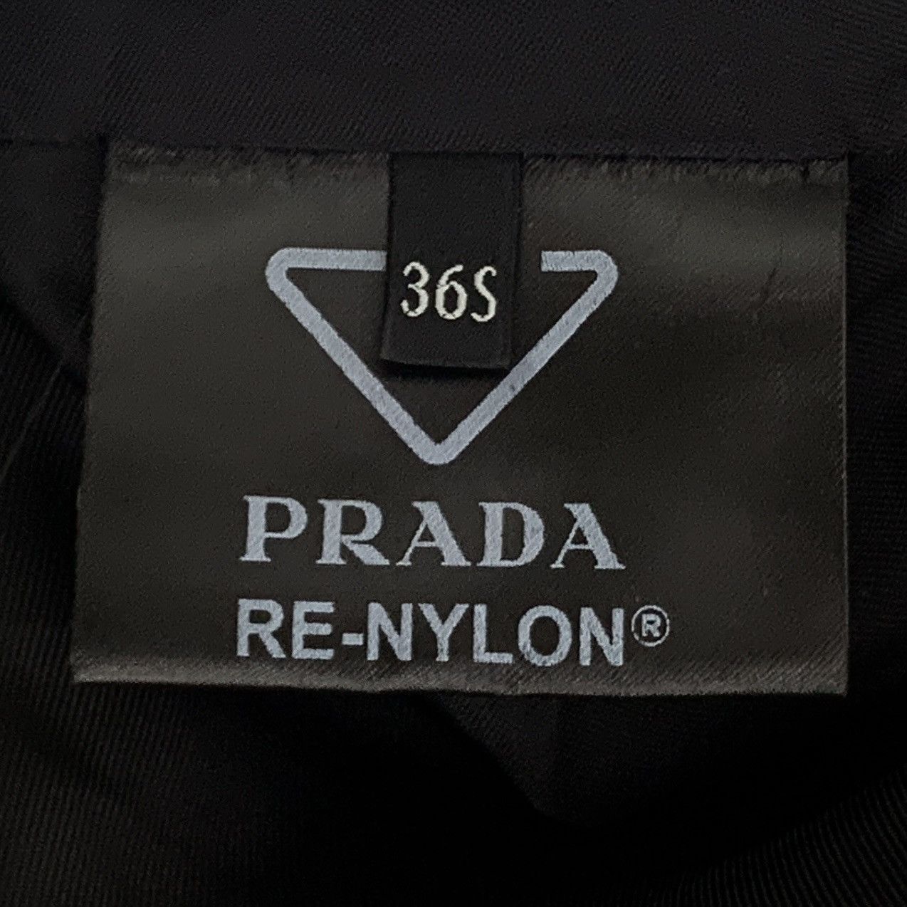 Prada Prada Black Triangle Logo Casual Flared Long Skirt K26WX Size 25" / US 0 / IT 36 - 9 Thumbnail