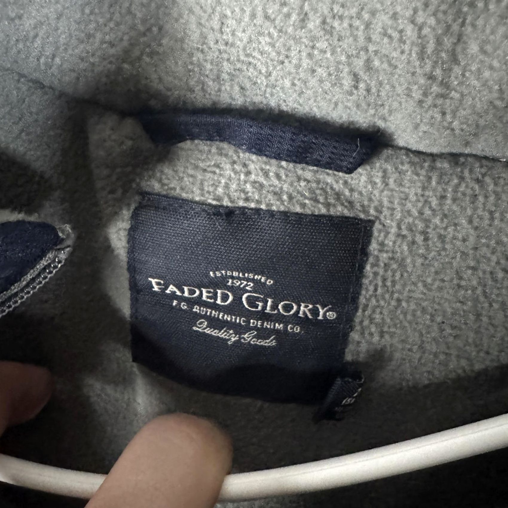 Faded Glory Faded Glory Jacket Mens 2XL Blue Hooded Puffer Full Zip Insulated Winter Coat Size US XXL / EU 58 / 5 - 6 Thumbnail