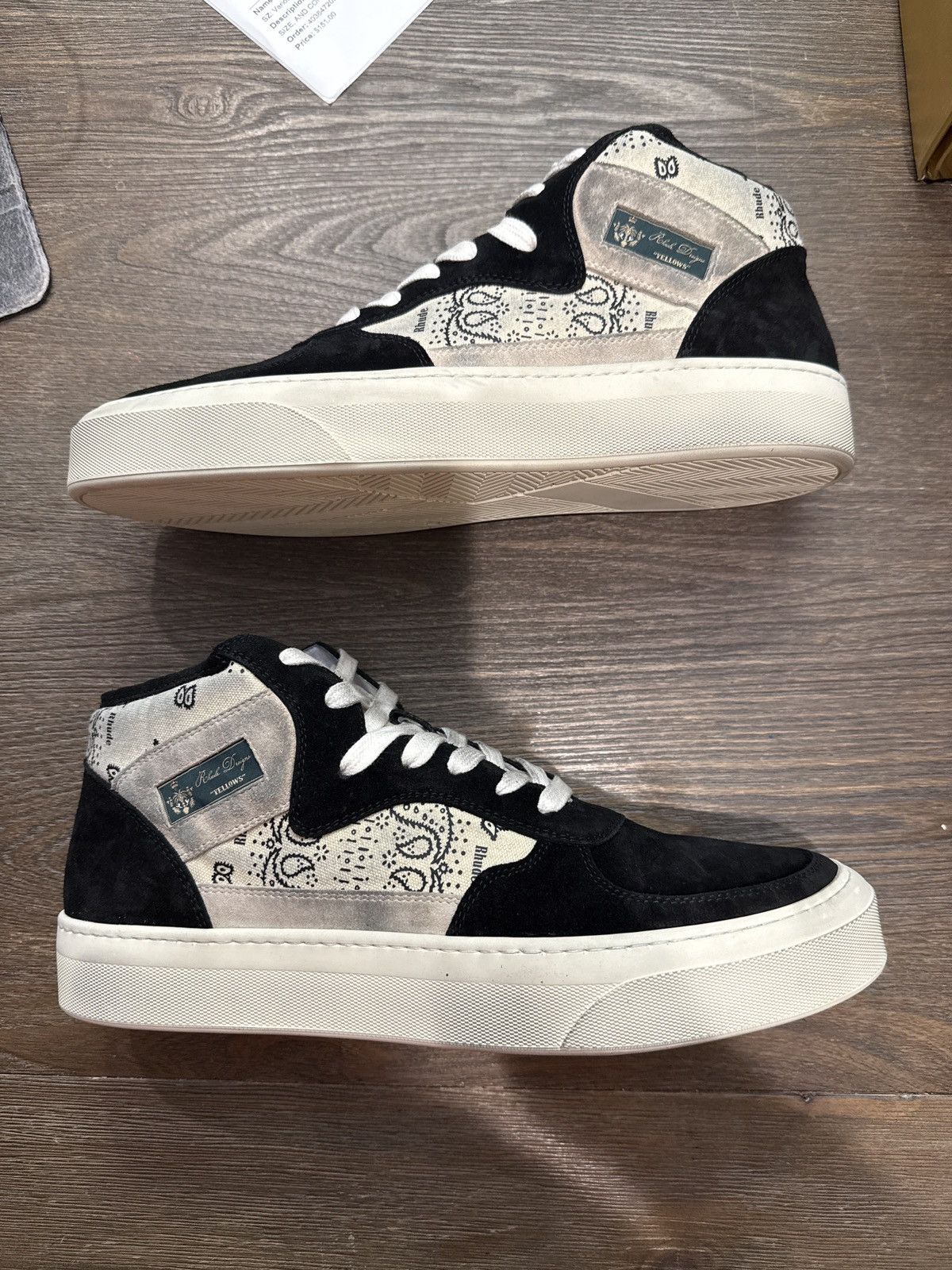Rhude rhude cabriolets bandana black Size US 11 / EU 44 - 6 Thumbnail