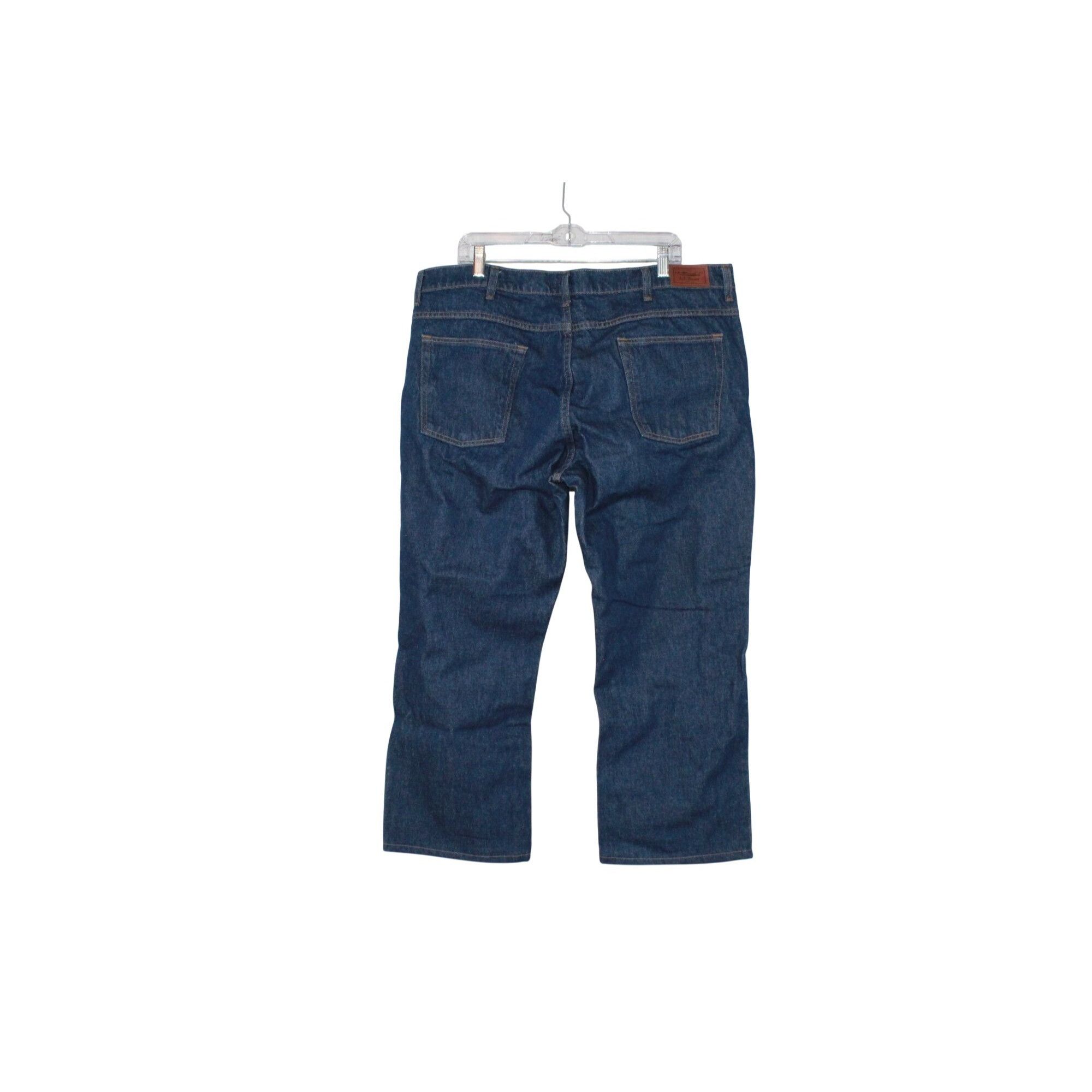 L.L. Bean LL Bean Men's Double L Jeans Standard Fit Straight Leg Size US 40 / EU 56 - 2 Thumbnail