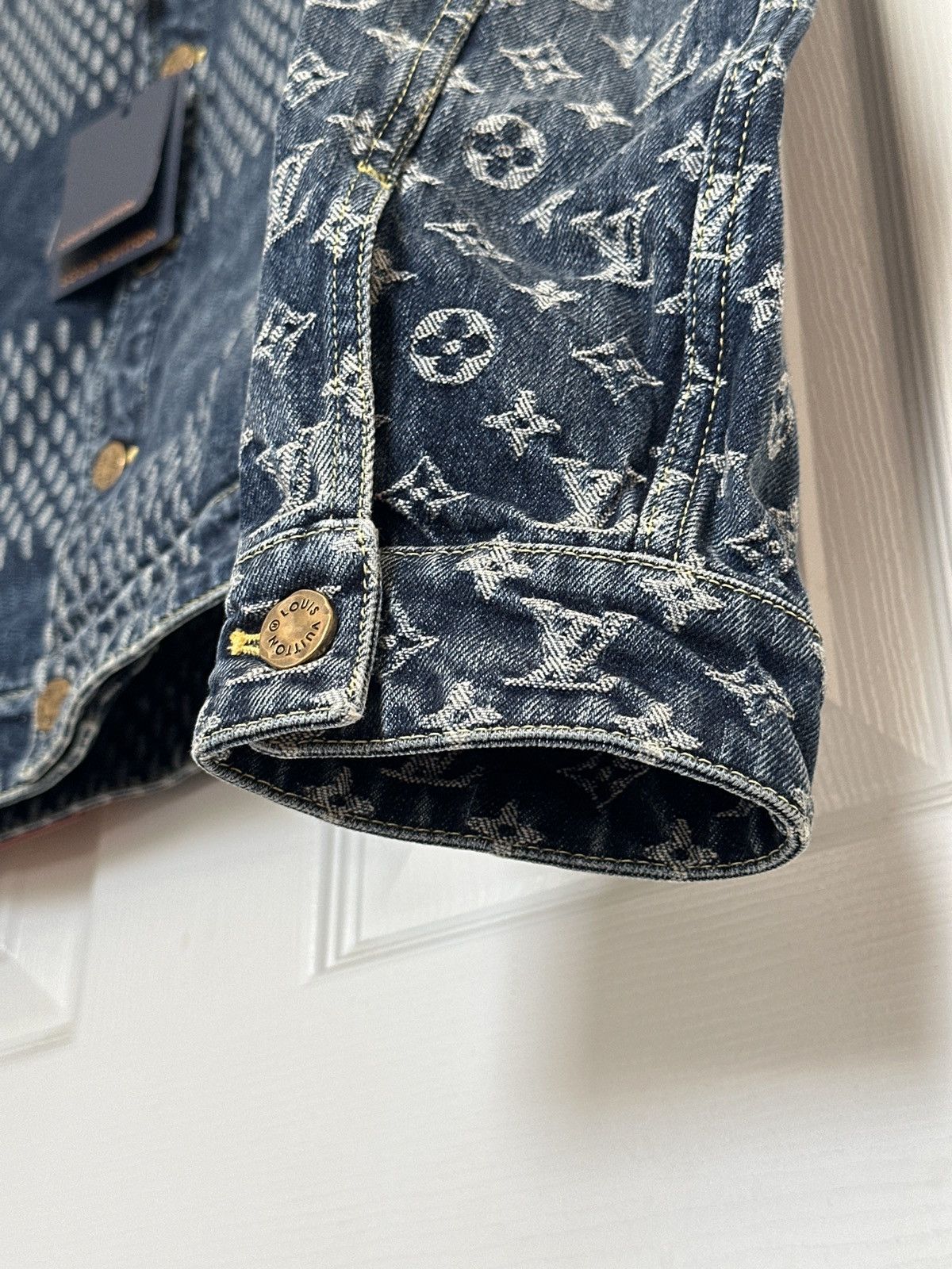 Louis Vuitton LV x Nigo Denim Jacket Size 50 Size US M / EU 48-50 / 2 - 15 Thumbnail