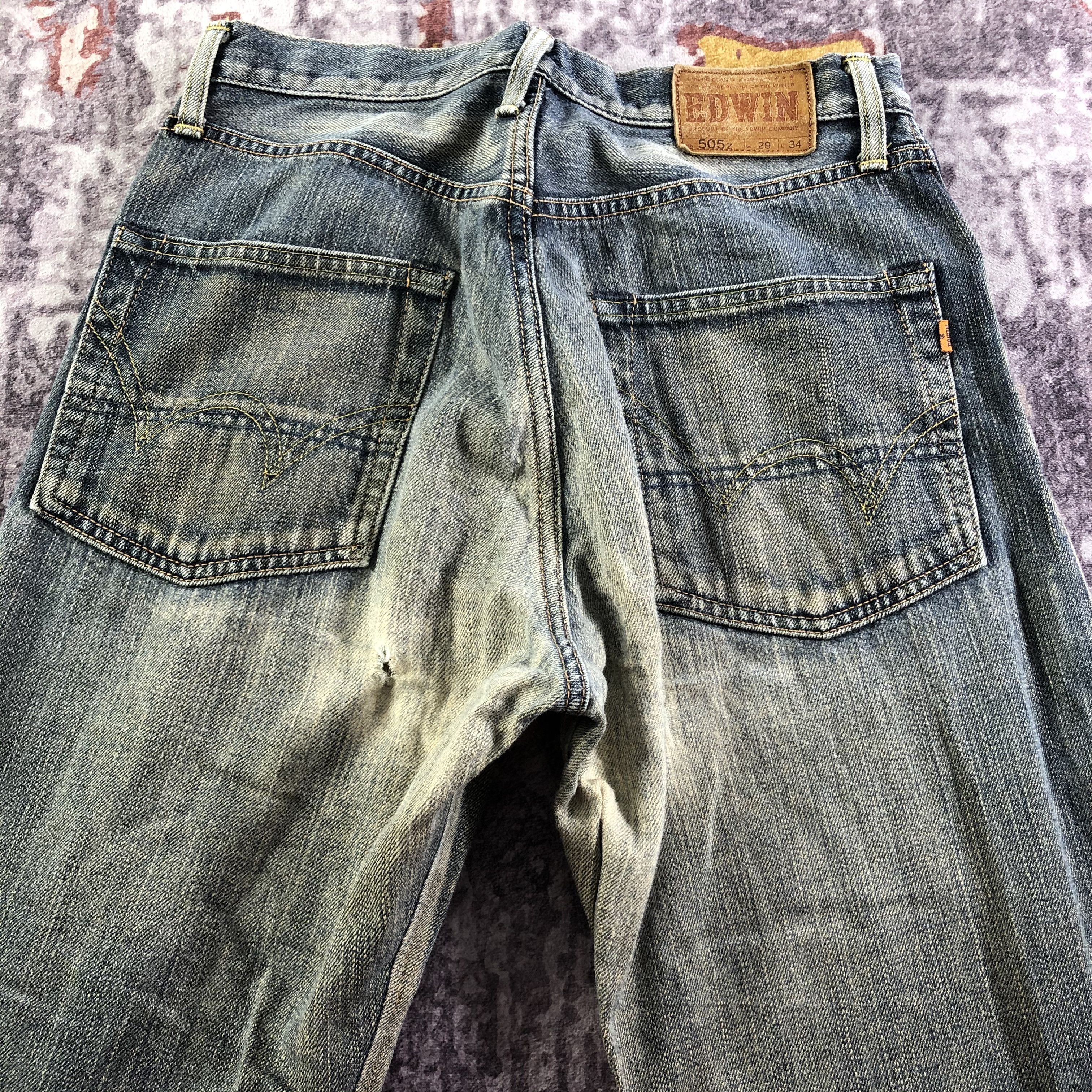 Edwin Vintage Edwin 505 Selvedge Jeans-JM3615 Size US 30 / EU 46 - 4 Thumbnail