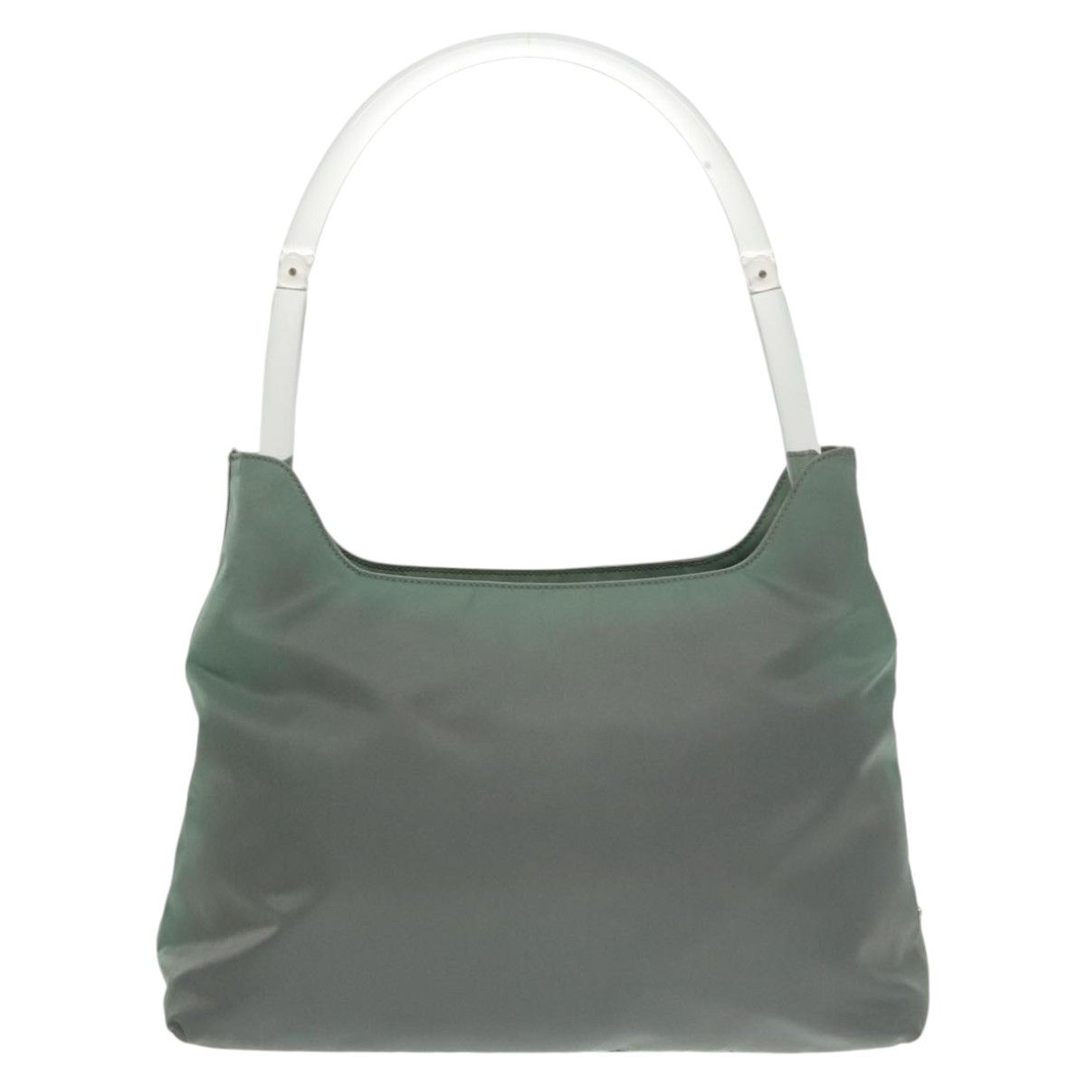 Prada Tessuto Khaki Synthetic Shoulder Bag (Pre-Owned) Size ONE SIZE - 1 Thumbnail
