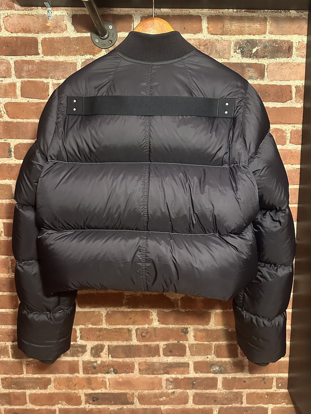 Rick Owens FW/19 Larry Two Tone Cropped Duvet Puffer Size US M / EU 48-50 / 2 - 2 Thumbnail