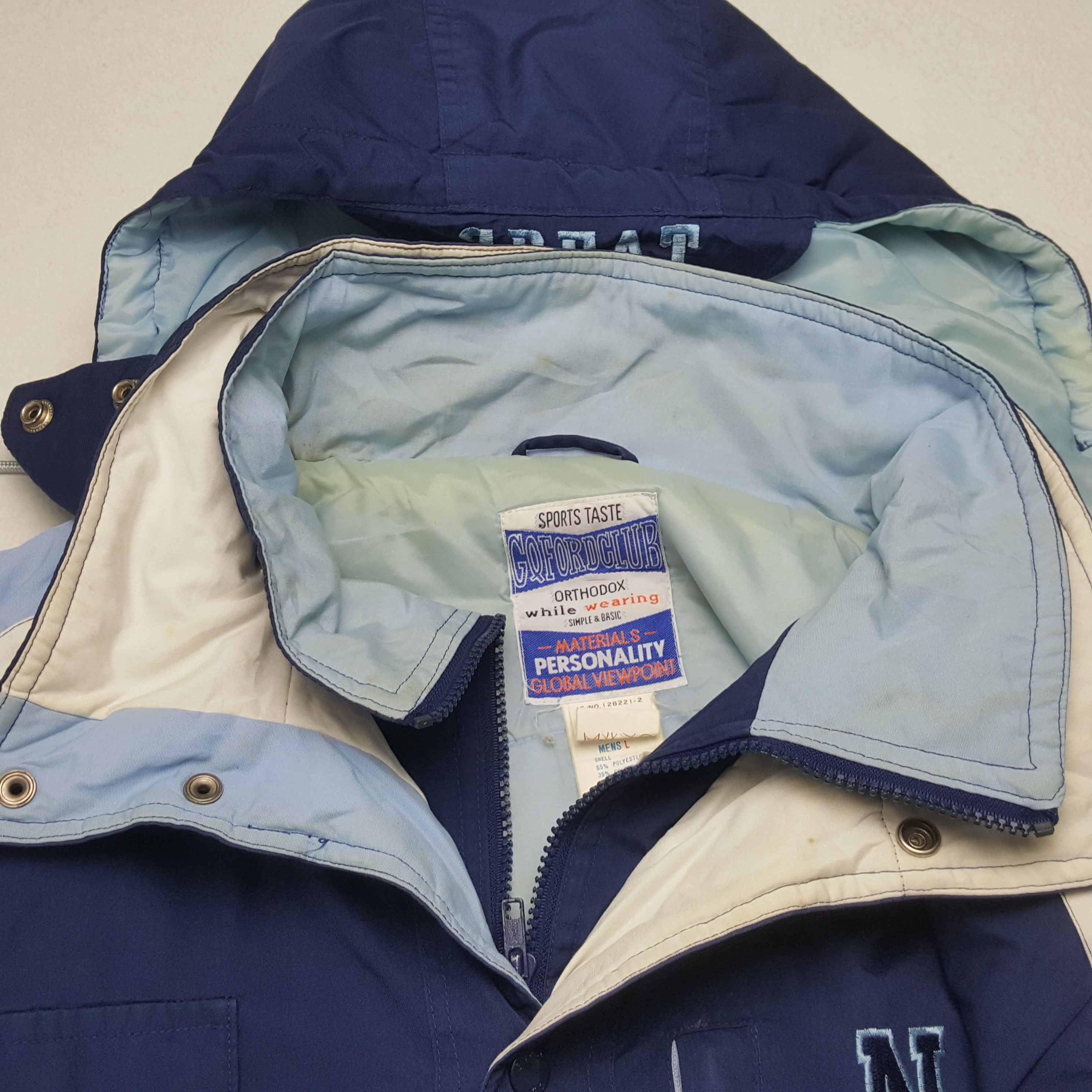Japanese Brand × Vintage Vintage GQFORD USA TEAM SPORT Hoodie Jacket C284N4 Size US XXL / EU 58 / 5 - 5 Thumbnail