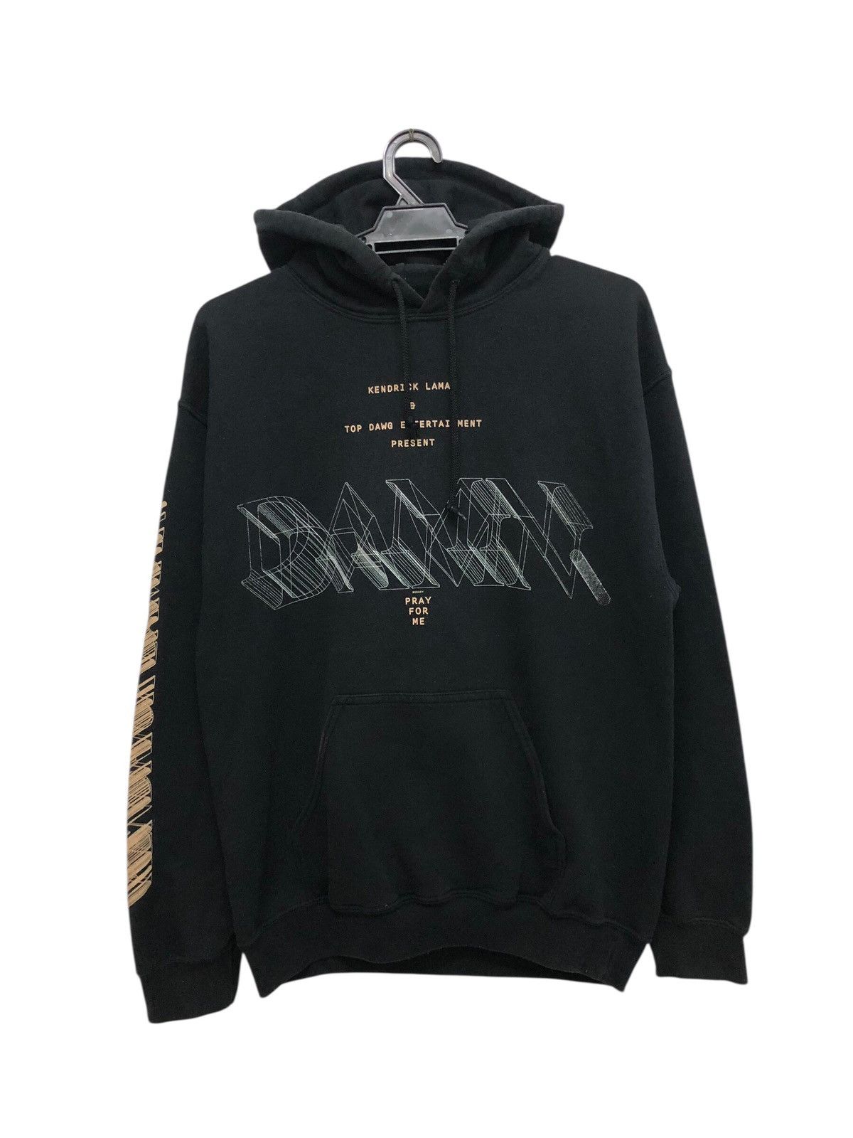 USED Kendrick Lamar DAMN. Tour 2017 フーディ Kendrick Lamar DAMN Tour Hoodie Mens M Black Hip Hop Rap Album