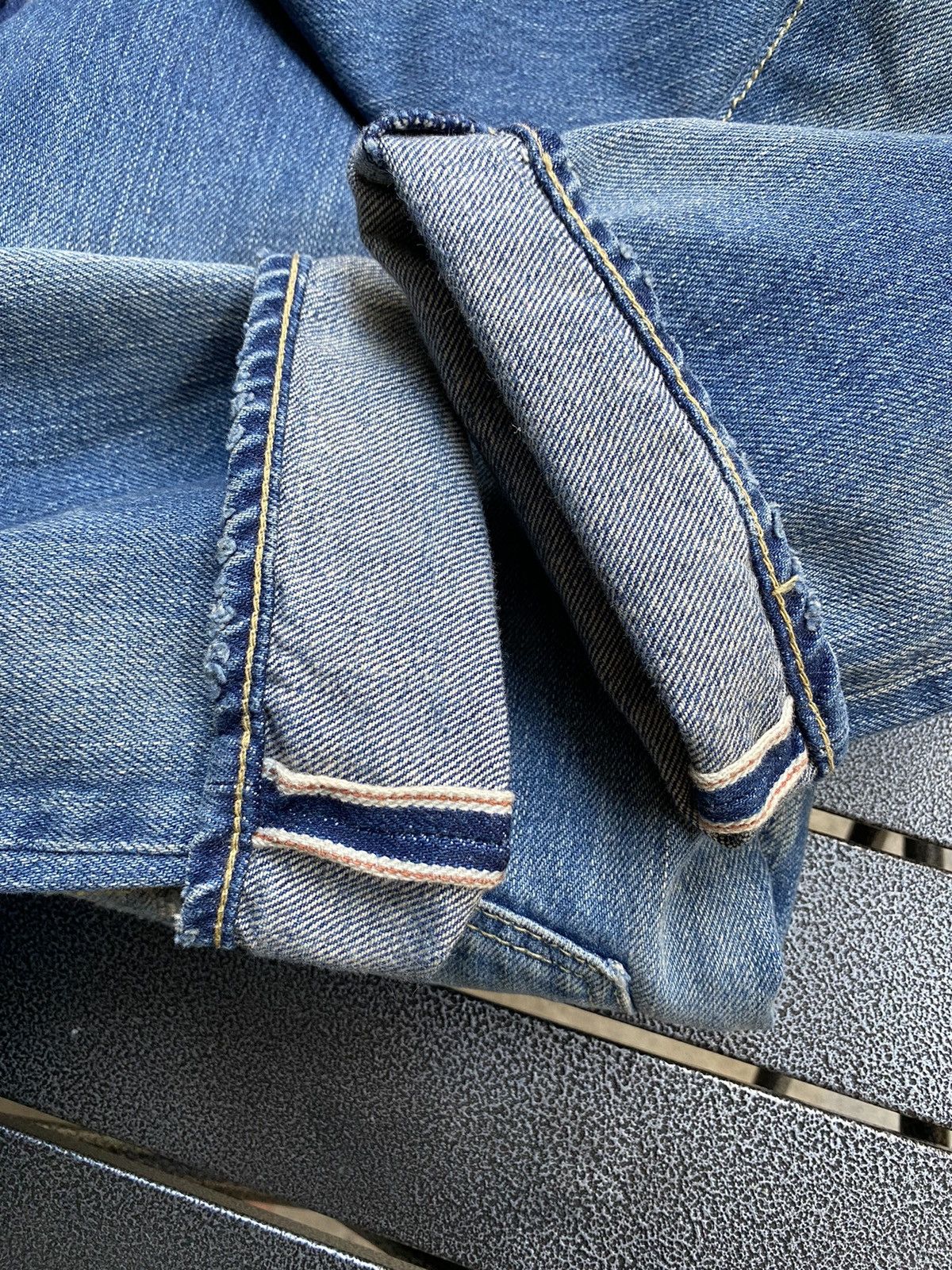 Hysteric Glamour Ripped Selvedge Jeans Size US 30 / EU 46 - 14 Thumbnail