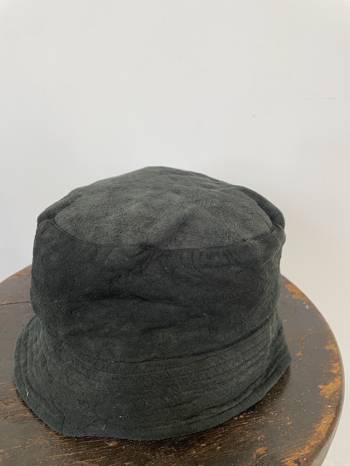 Paul Harnden Shoemakers CHAMOIS LEATHER DUMPSTER HAT Size ONE SIZE - 2 Thumbnail