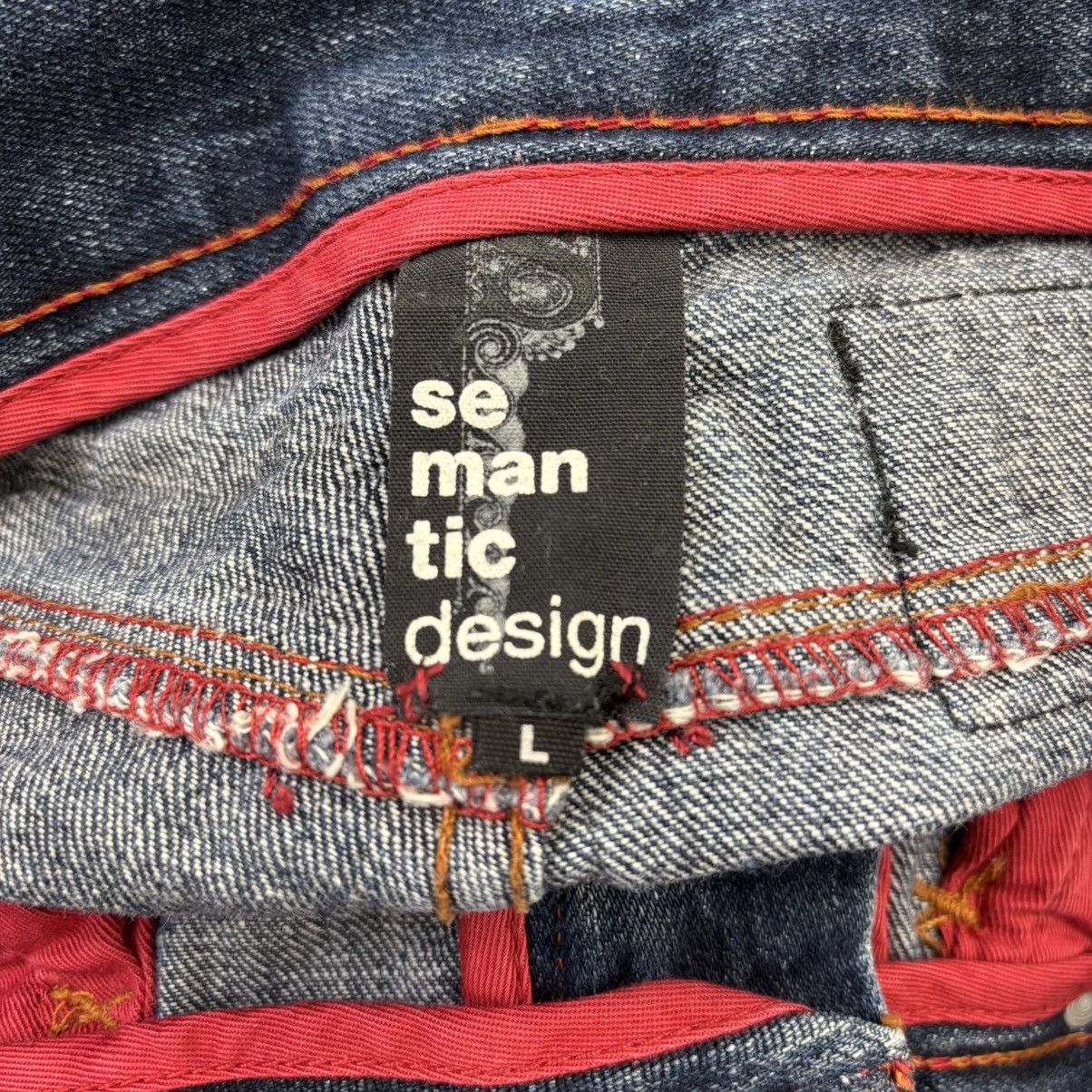 semanticdesign Patches Denim Size US 33 - 7 Thumbnail