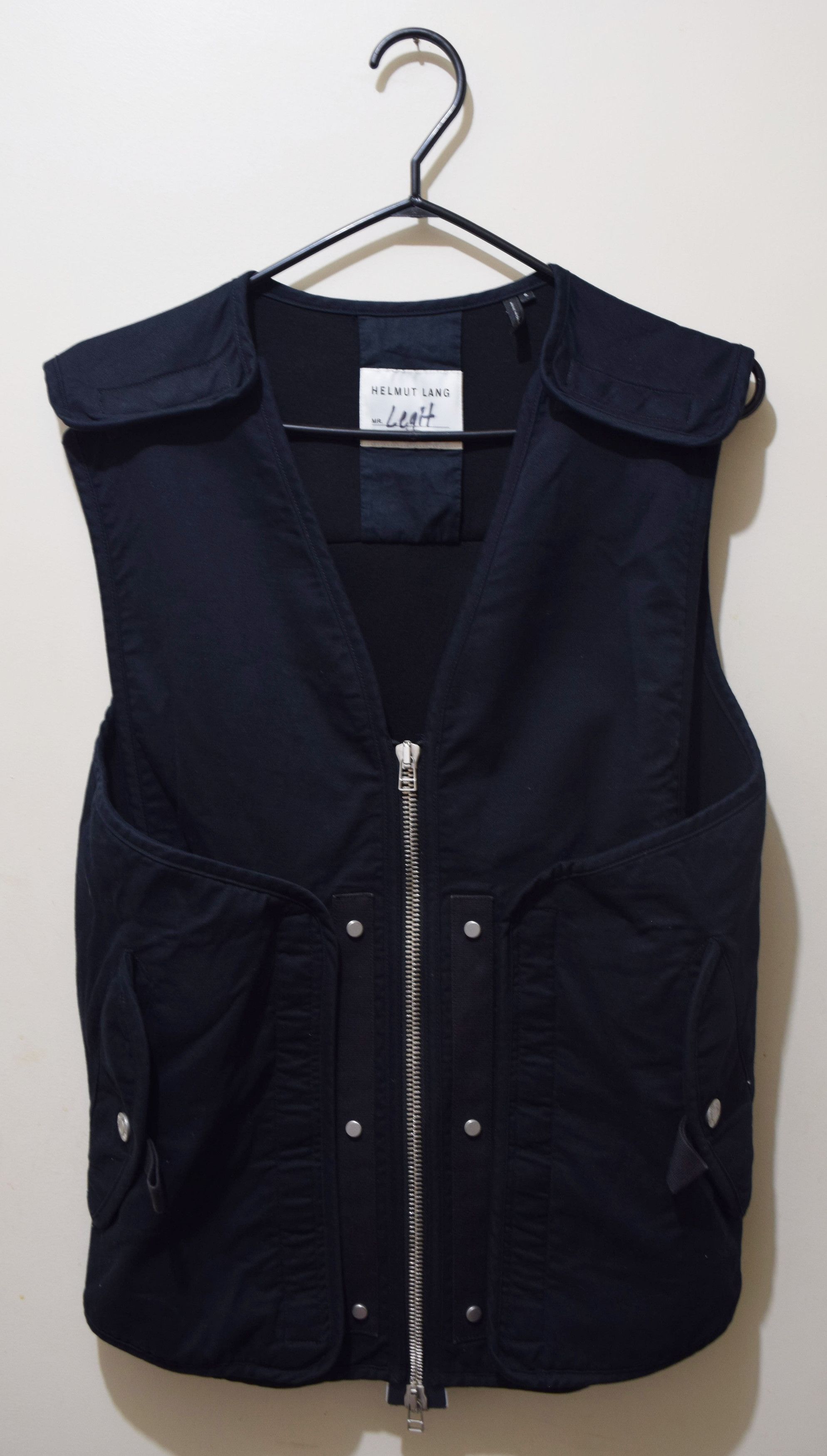 image of Helmut Lang Vest in Black, Men's (Size Small)