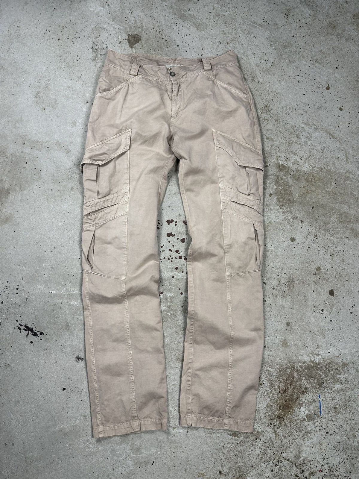 Ermanno Scervino Beige Cargo Multipocket Pants