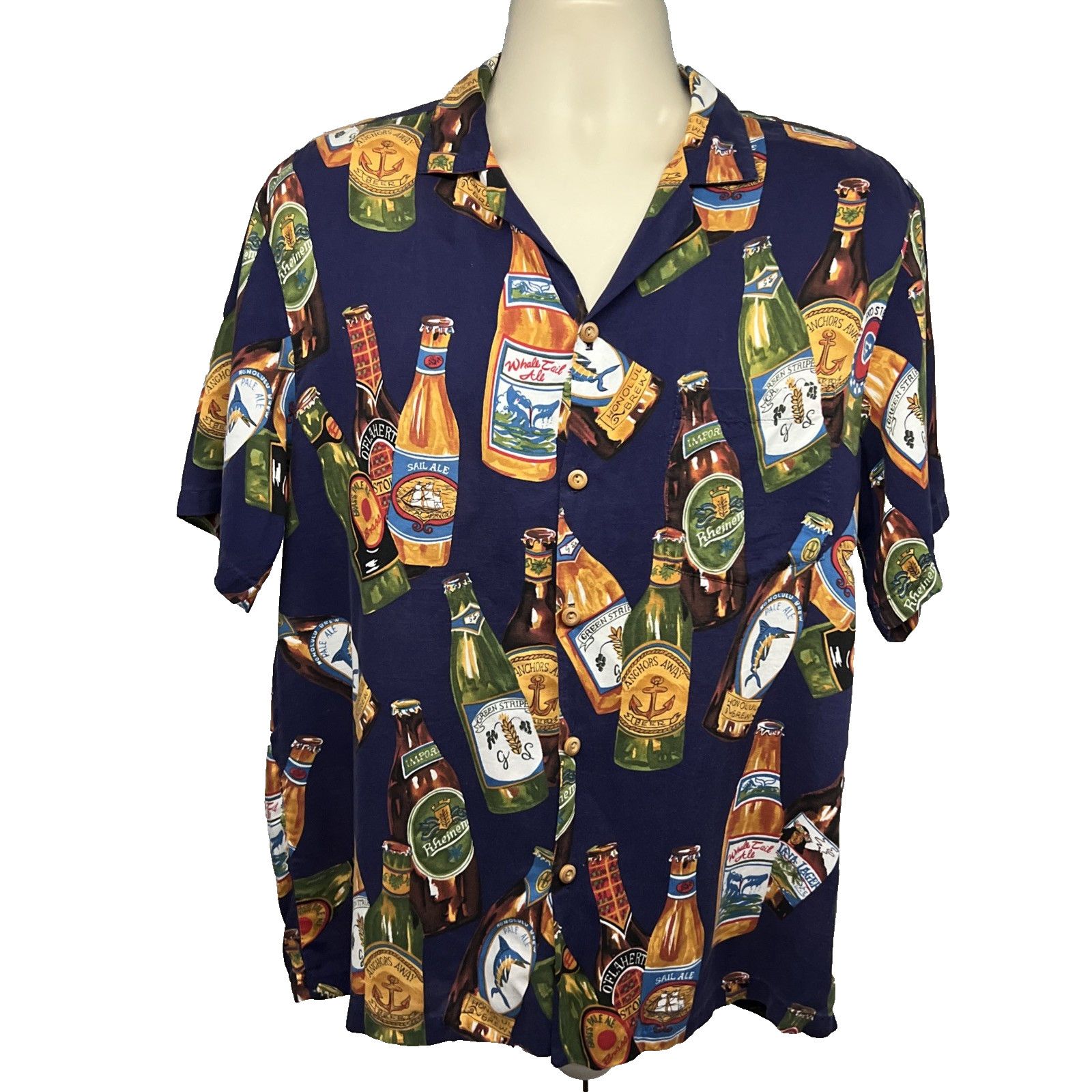 Paradise Found Paradise Found Vintage Hawaiian Button Up Shirt Large Pocket Size US L / EU 52-54 / 3 - 1 Thumbnail