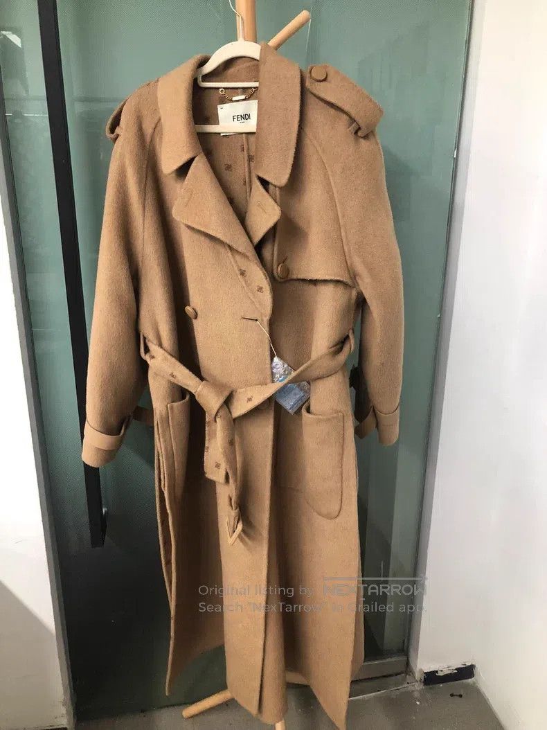 Fendi Fendi All-over printed coat Size XS / US 0-2 / IT 36-38 - 1 Thumbnail