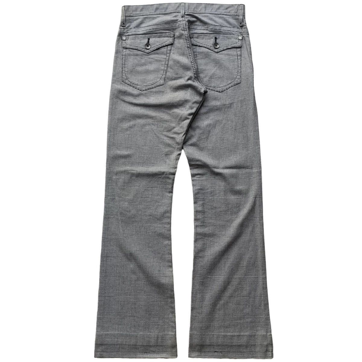 Japanese Brand Rare Japanese Brand Edwin Tartan Flared Pants Size 29" - 1 Thumbnail