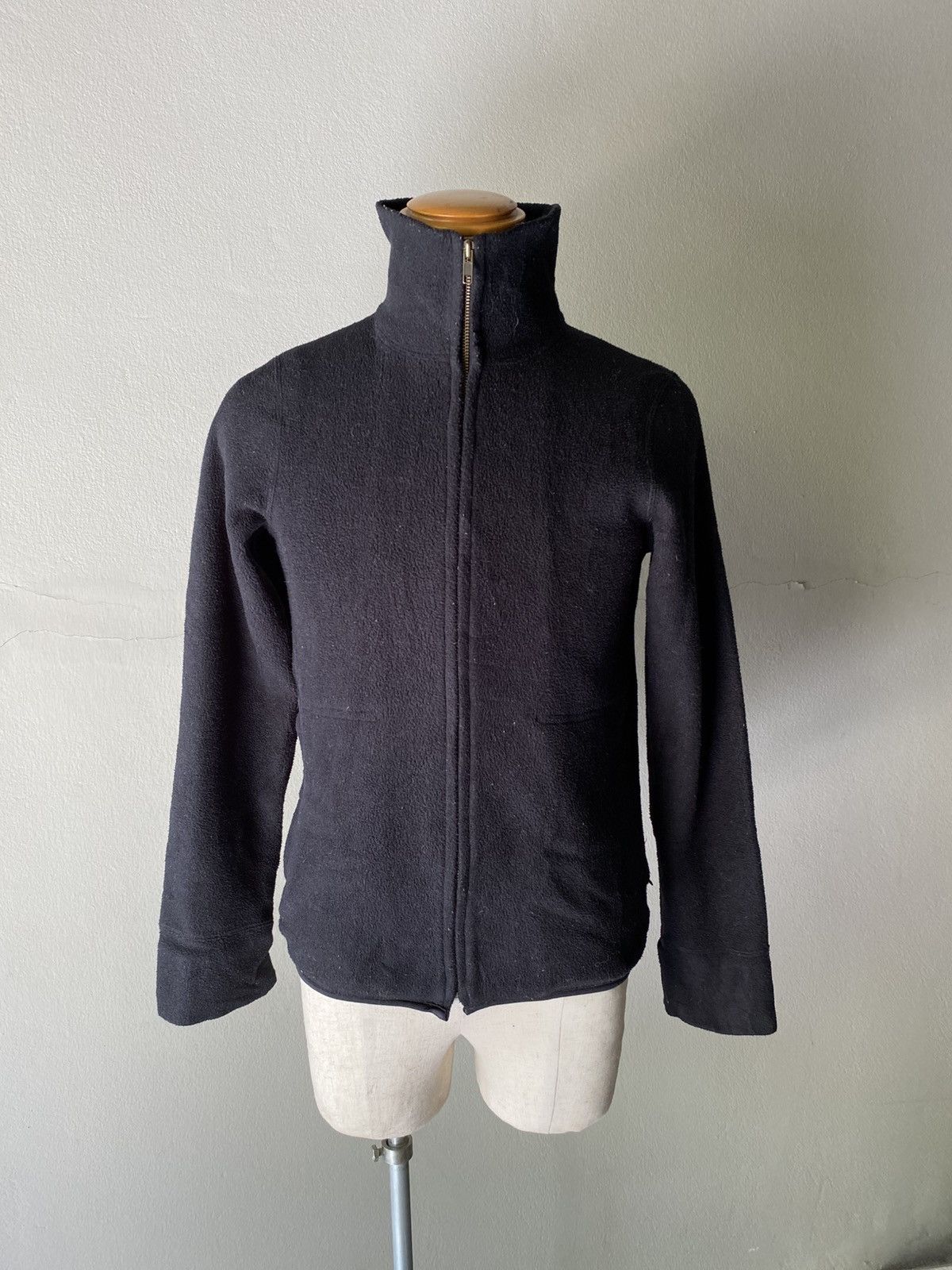 Tsumori Chisato TSUMORI CHISATO Black zip sweater with two side pockets Size US S / EU 44-46 / 1 - 12 Thumbnail