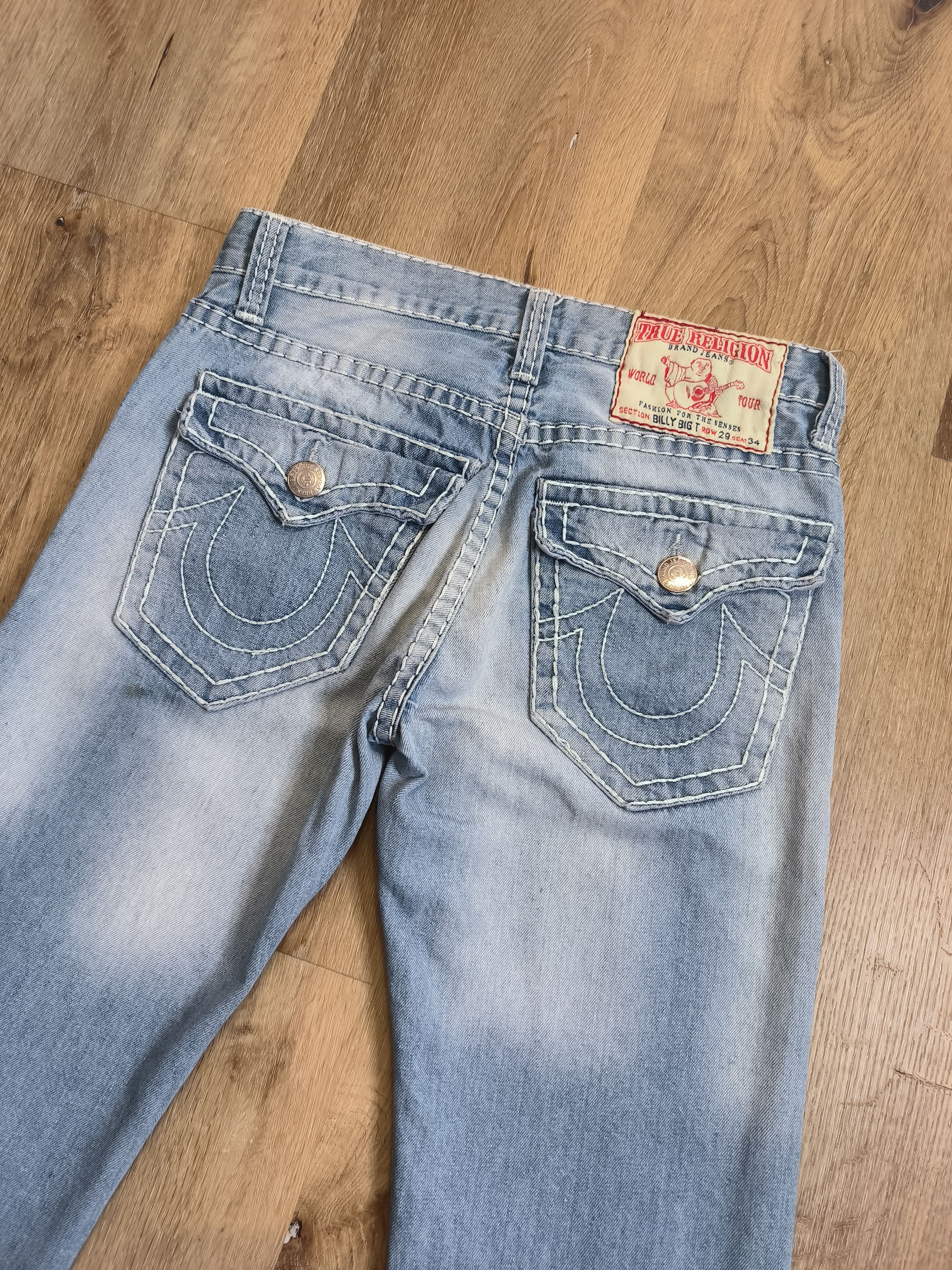True Religion True Religion TR Denim Pants Vintage Billy Big T Size US 29 - 3 Thumbnail