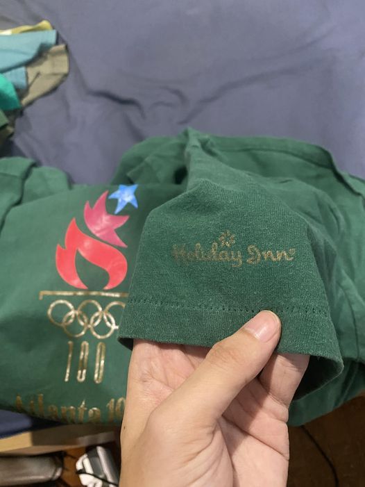 USA Olympics × Vintage Vintage 1996 Atlanta Summer Olympics Shirt Size US XL / EU 56 / 4 - 6 Thumbnail