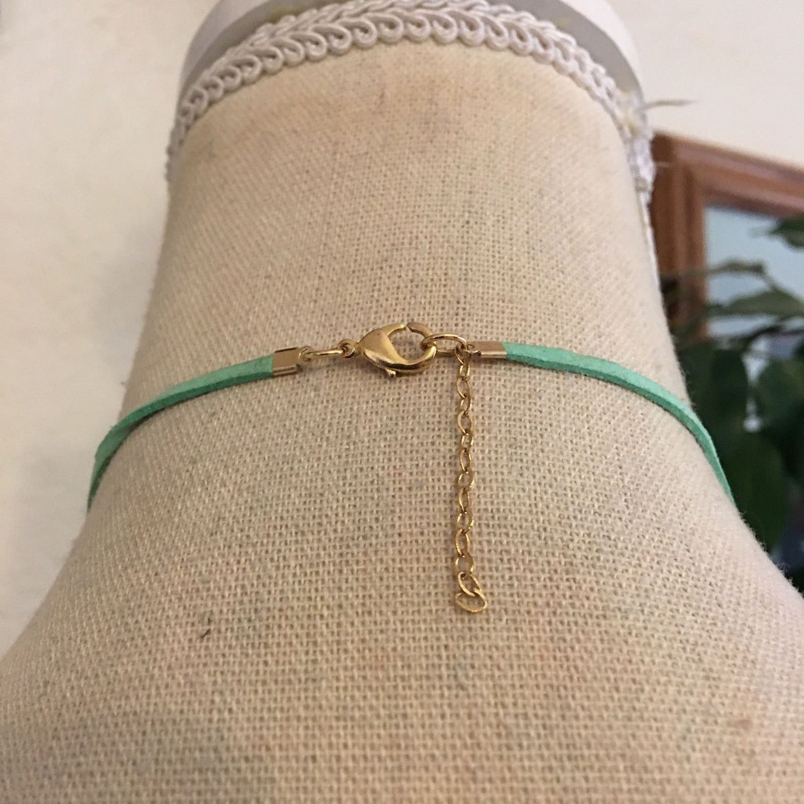 Jewelry Faceted lemon crystal heart choker necklace Size ONE SIZE - 5 Thumbnail