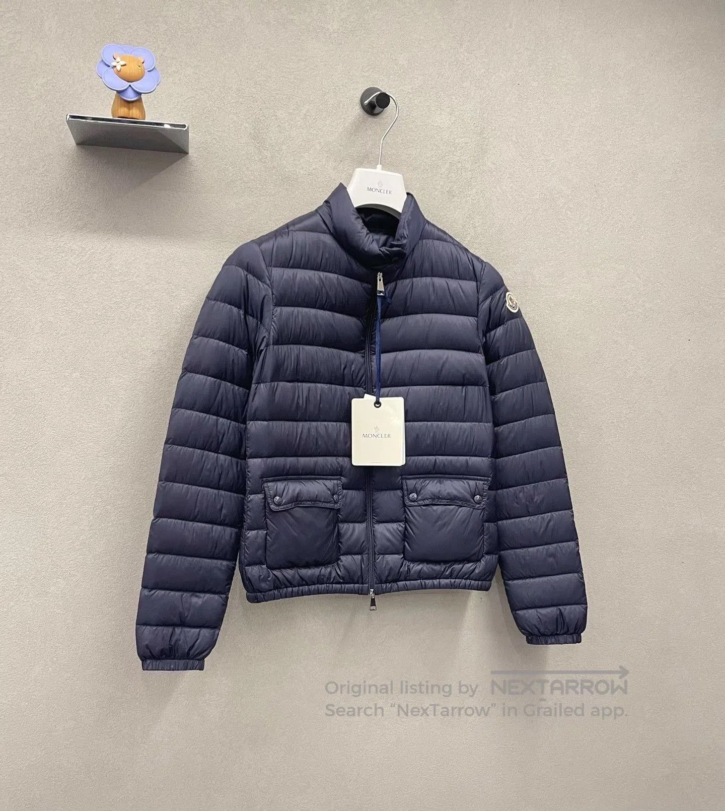 Moncler Moncler LEANL Stand Collar Down Jacket. Size S / US 4 / IT 40 - 3 Thumbnail