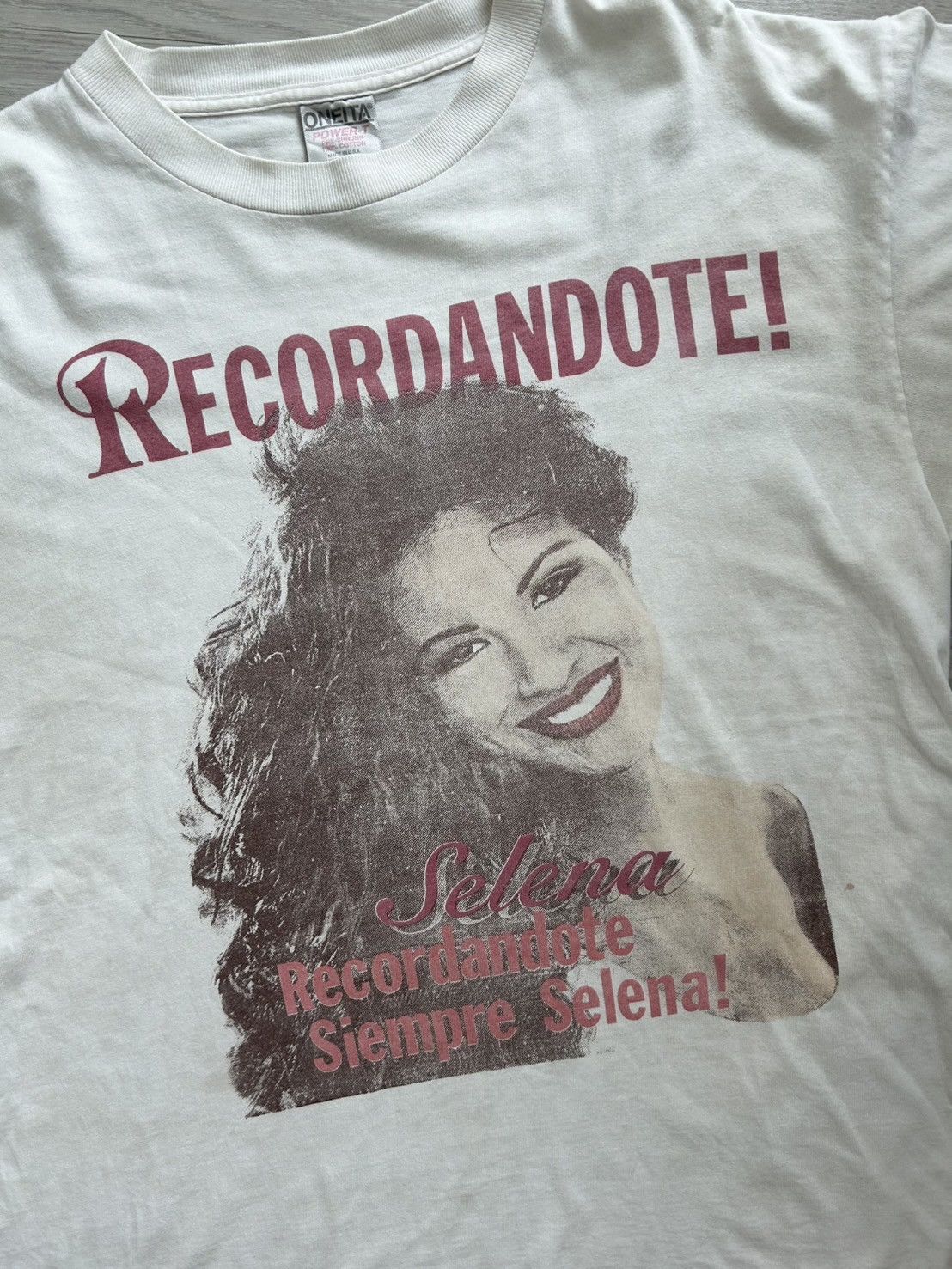 Vintage Selena Vintage T Shirt 90’ Size US XL / EU 56 / 4 - 2 Thumbnail