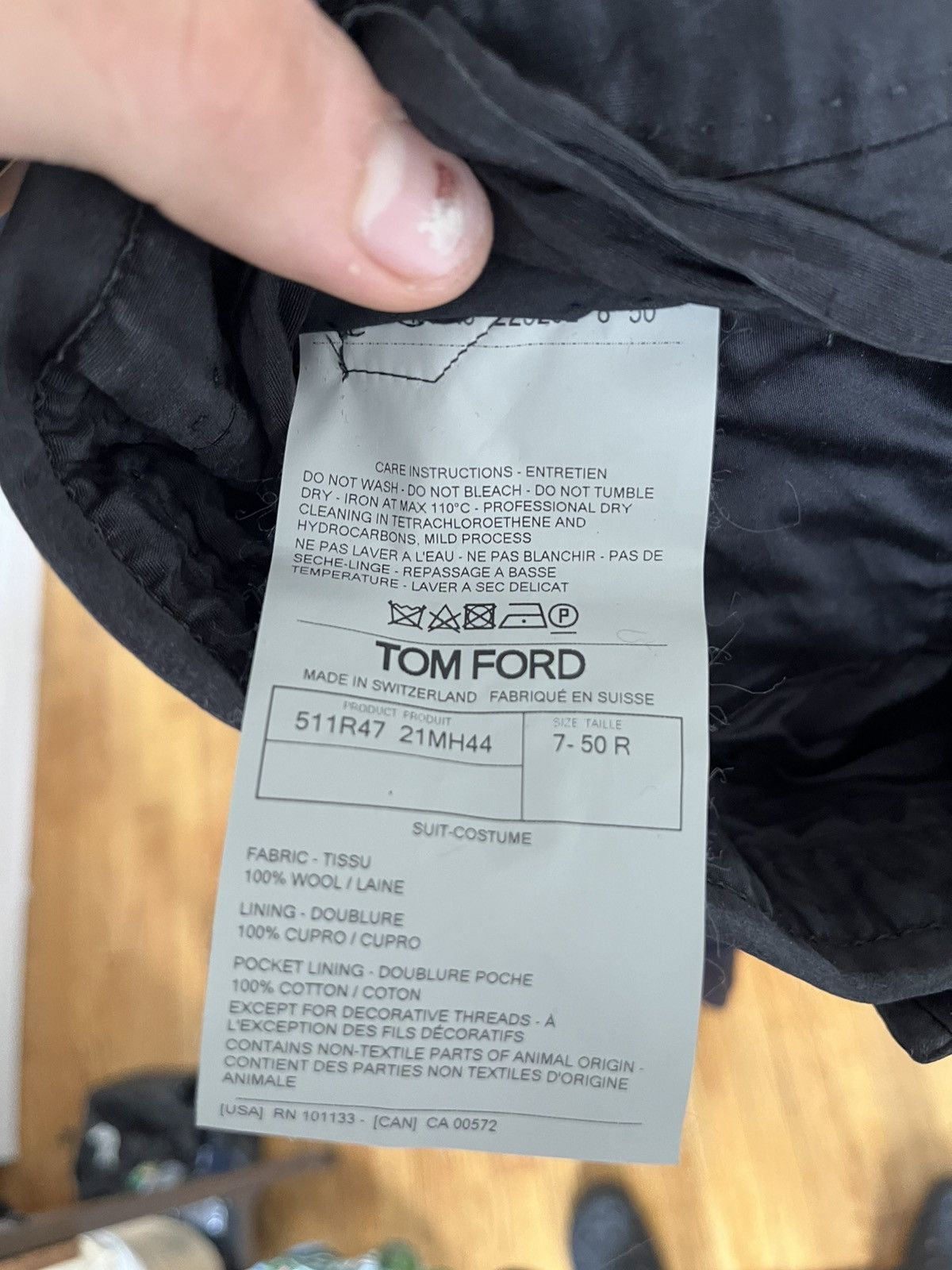 Tom Ford Tom Ford Formal Dinner Suit Size 50R - 8 Thumbnail