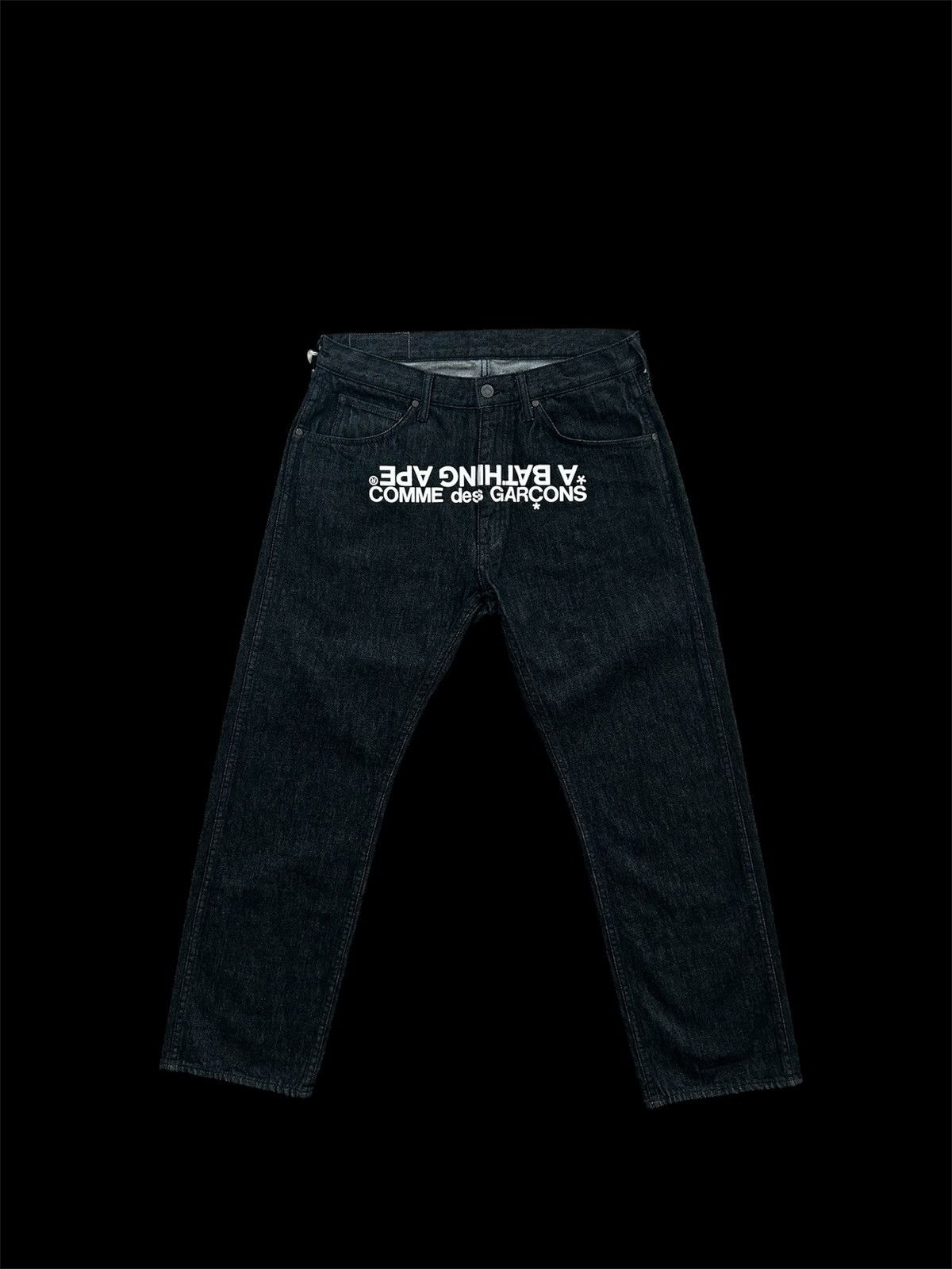 Bape × Comme des Garcons Bape CDG Denim Size US 34 / EU 50 - 1 Thumbnail