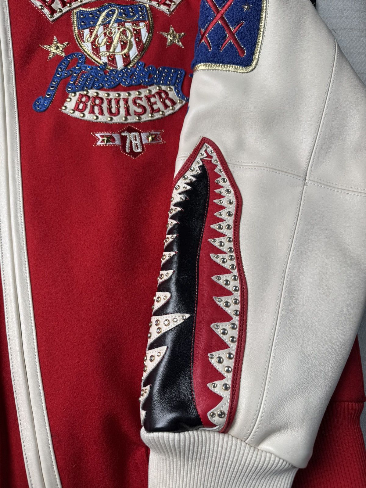 Pelle Pelle America busier varsity jacket XXXL Size US XXL / EU 58 / 5 - 3 Thumbnail