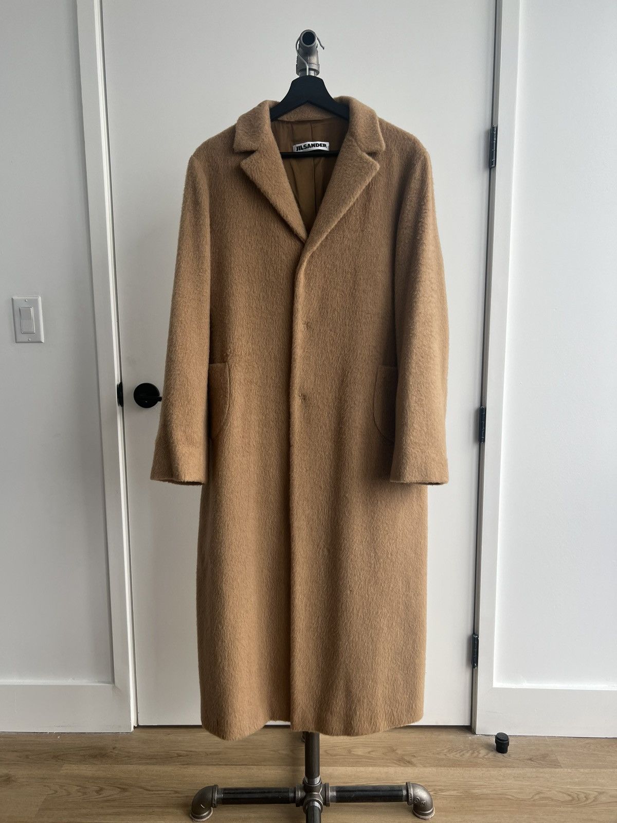 Jil Sander 90s Camelhair Overcoat Size M / US 6-8 / IT 42-44 - 1 Thumbnail