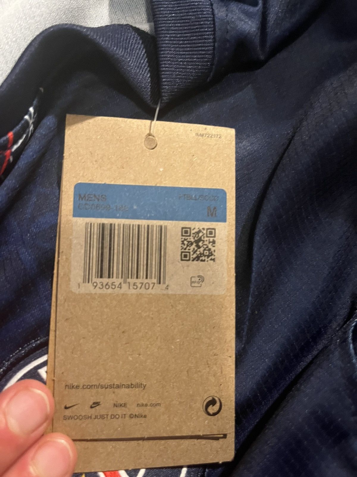 Nike Psg Nike Blue City Jersey Size US M / EU 48-50 / 2 - 8 Thumbnail