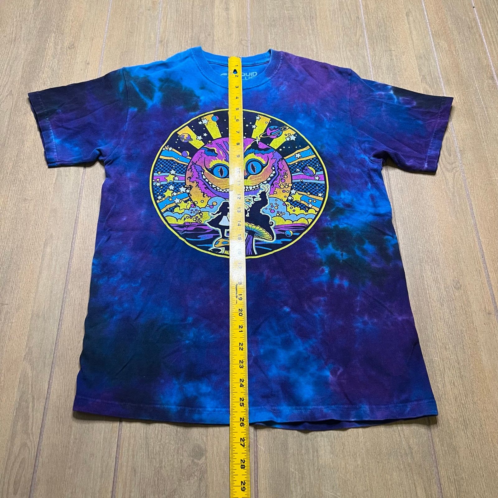 Liquid Blue Vintage Liquid Blue Sz M Tie Dye T Shirt Alice & Wonderland Size US M / EU 48-50 / 2 - 6 Thumbnail