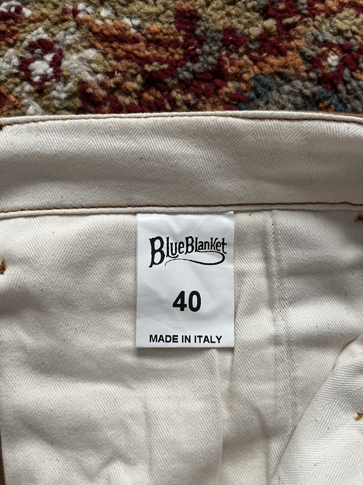 Blue Blanket Blue Blanket chino mustard pants high quality trousers Size US 40 / EU 56 - 7 Thumbnail