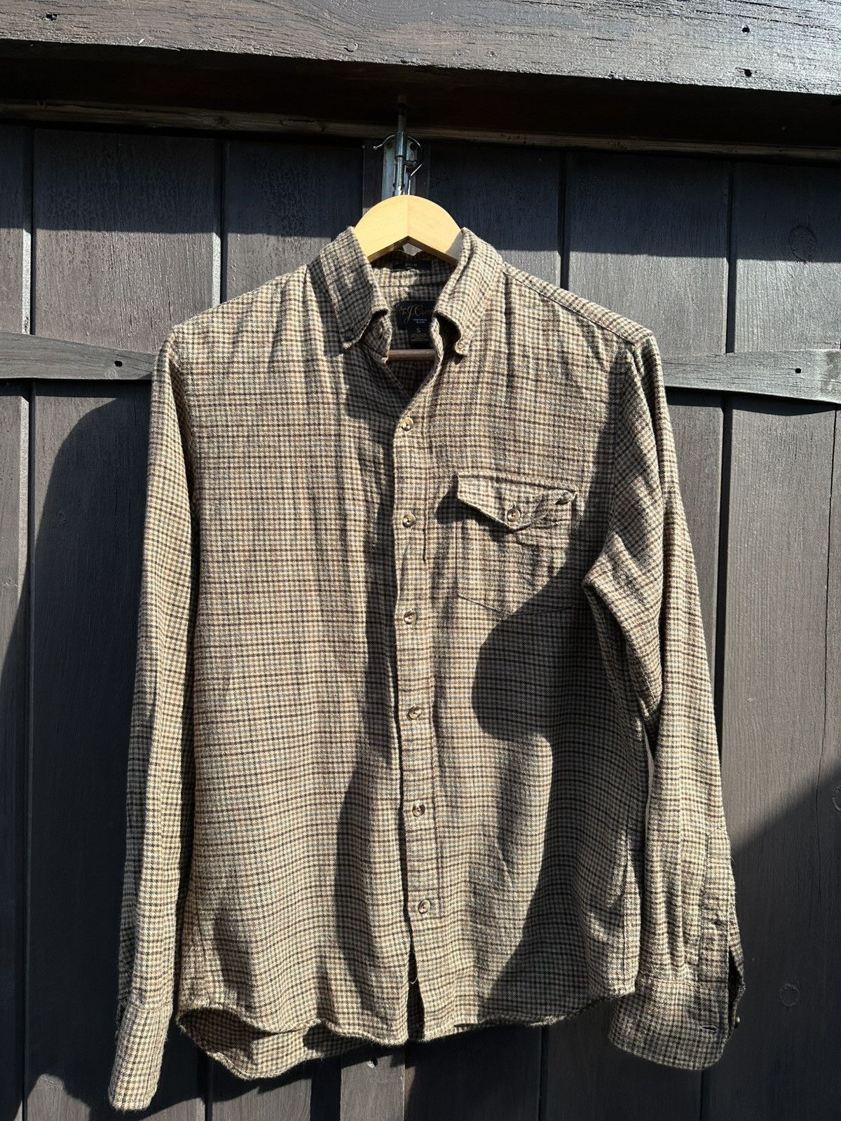 J.Crew J Crew Slim Fit Flannel Size US S / EU 44-46 / 1 - 3 Thumbnail