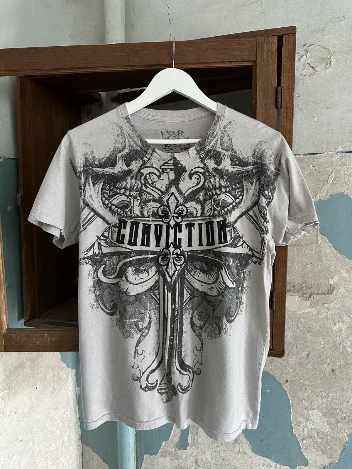 Band Tees Vintage Chemistry T-shirts Conviction Logo Y2K Affliction Size US M / EU 48-50 / 2 - 6 Thumbnail