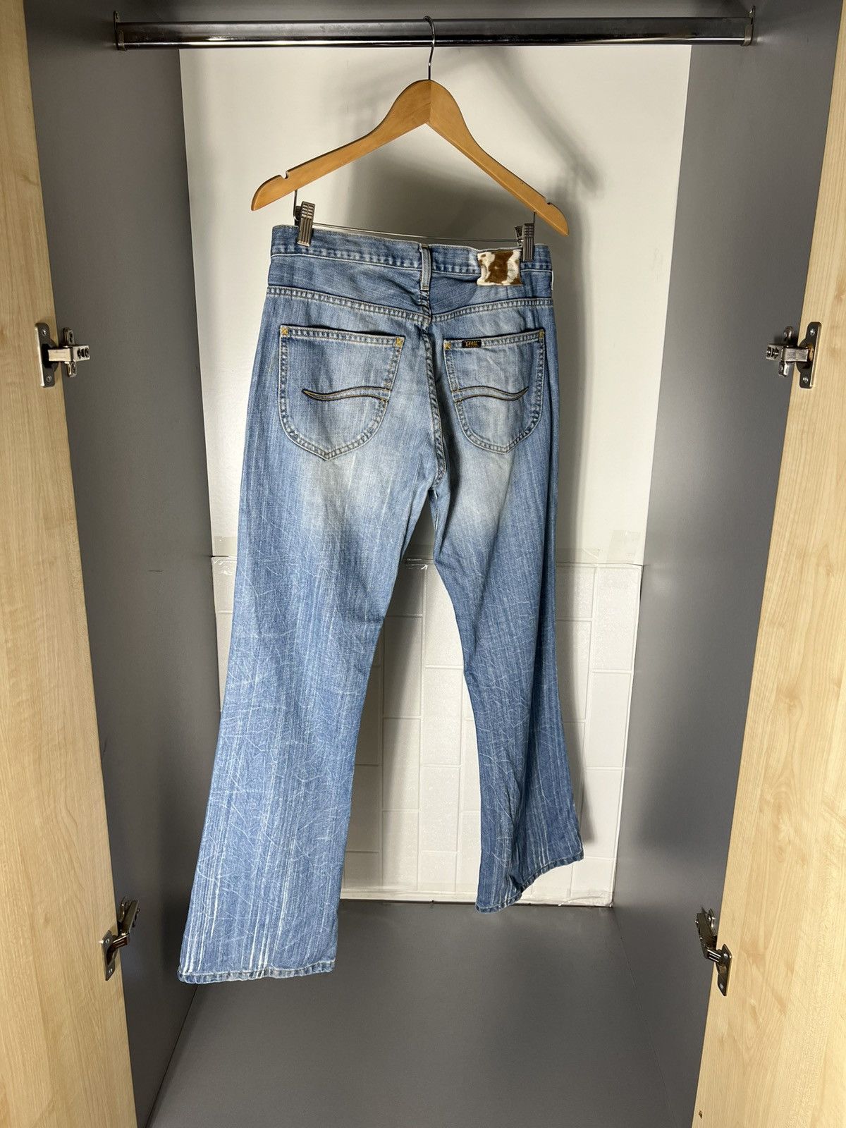 Lee VINTAGE LEE PREMIUM QUALITY BAGGY JEANS DENIM RETRO Y2K 90s Size US 32 / EU 48 - 20 Thumbnail