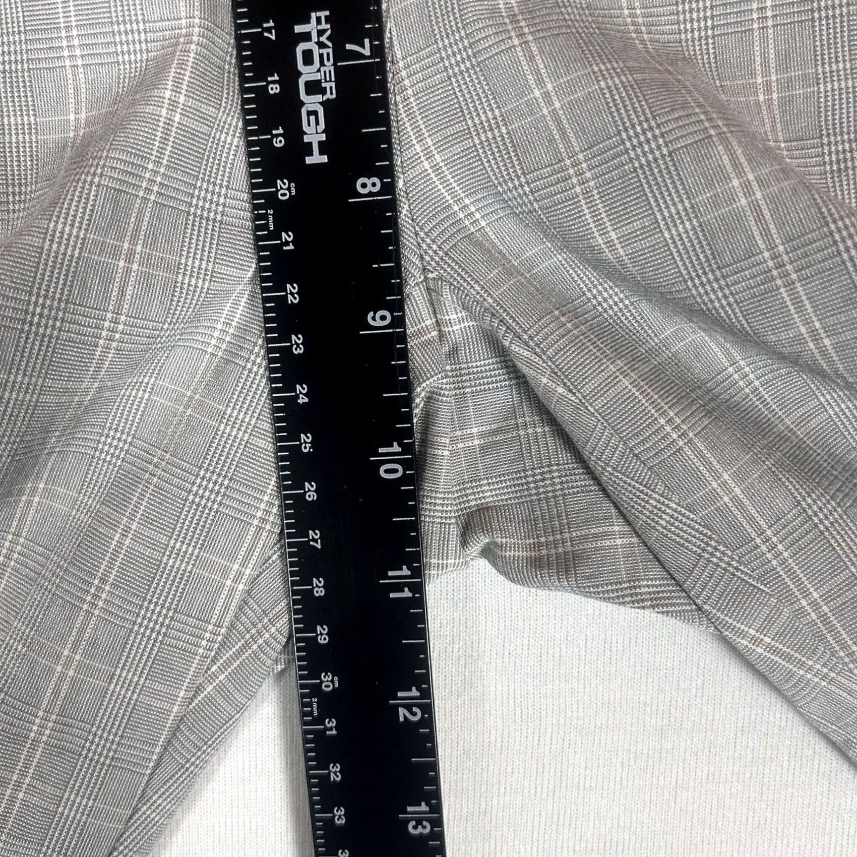 Van Heusen Van Heusen Capri Pants Womens 2 Plaid Mid Rise Pull On Stretch Pockets Casual Business Size 26" / US 2 / IT 38 - 6 Thumbnail