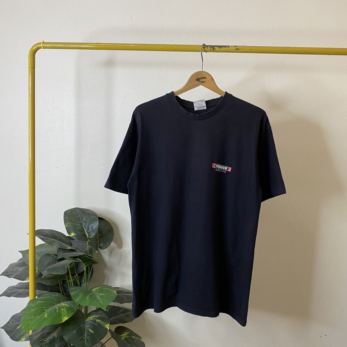 Vintage 1990s Ferodo Racing Brakes Perfomance Part Promo T Shirt Size US L / EU 52-54 / 3 - 6 Thumbnail