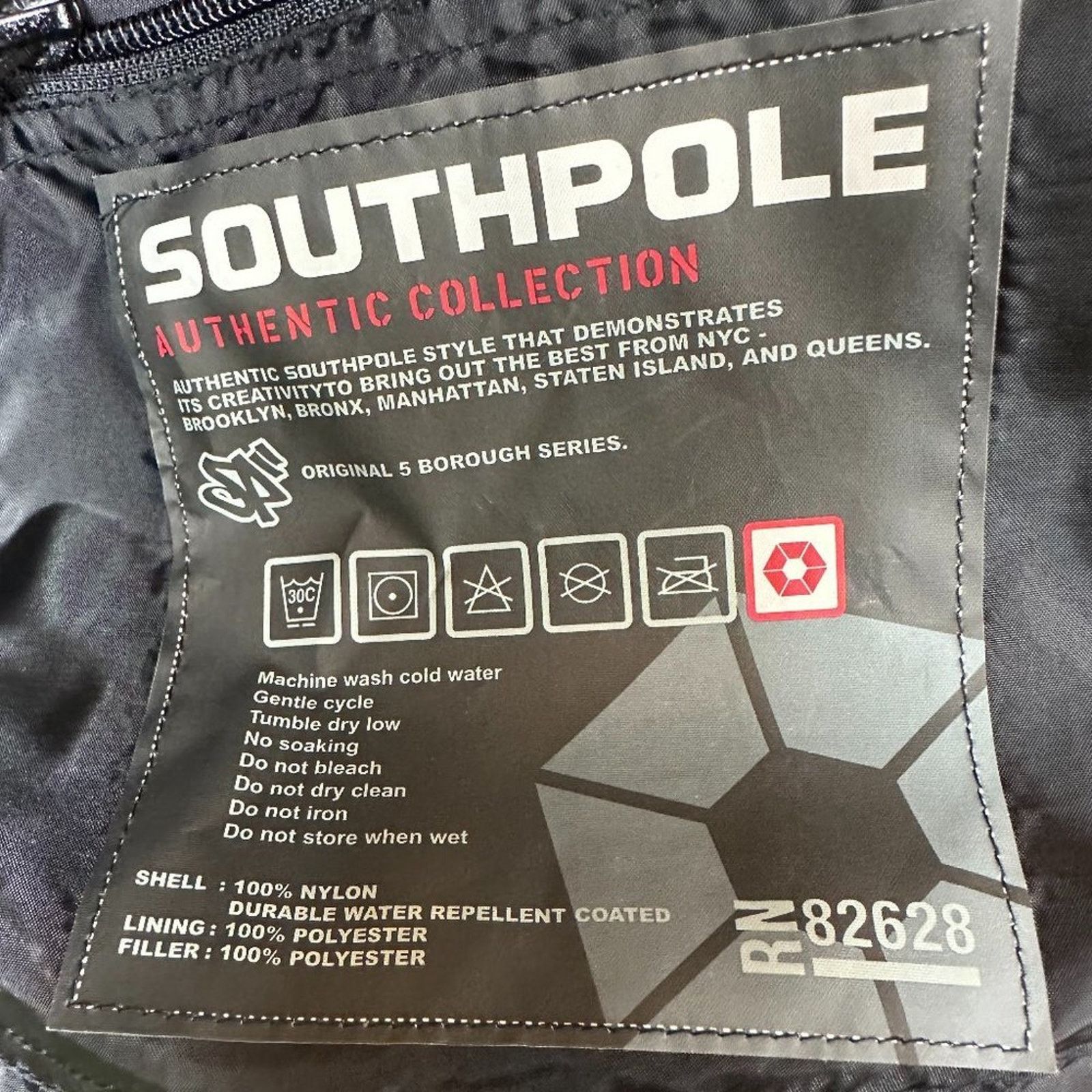 Southpole SouthPole Original 5 Boroughs Collection - Black - size M Size M / US 6-8 / IT 42-44 - 8 Thumbnail