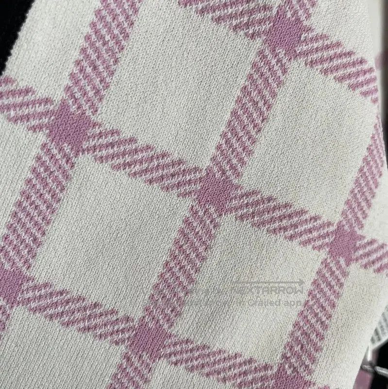 Miu Miu Miu Miu Pink Cotton Checked Cardigan . Size M / US 6-8 / IT 42-44 - 8 Thumbnail